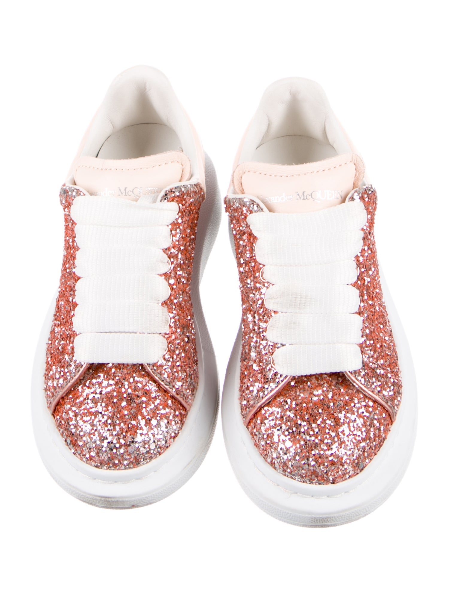 Alexander McQueen Glitter Accent Sneakers
