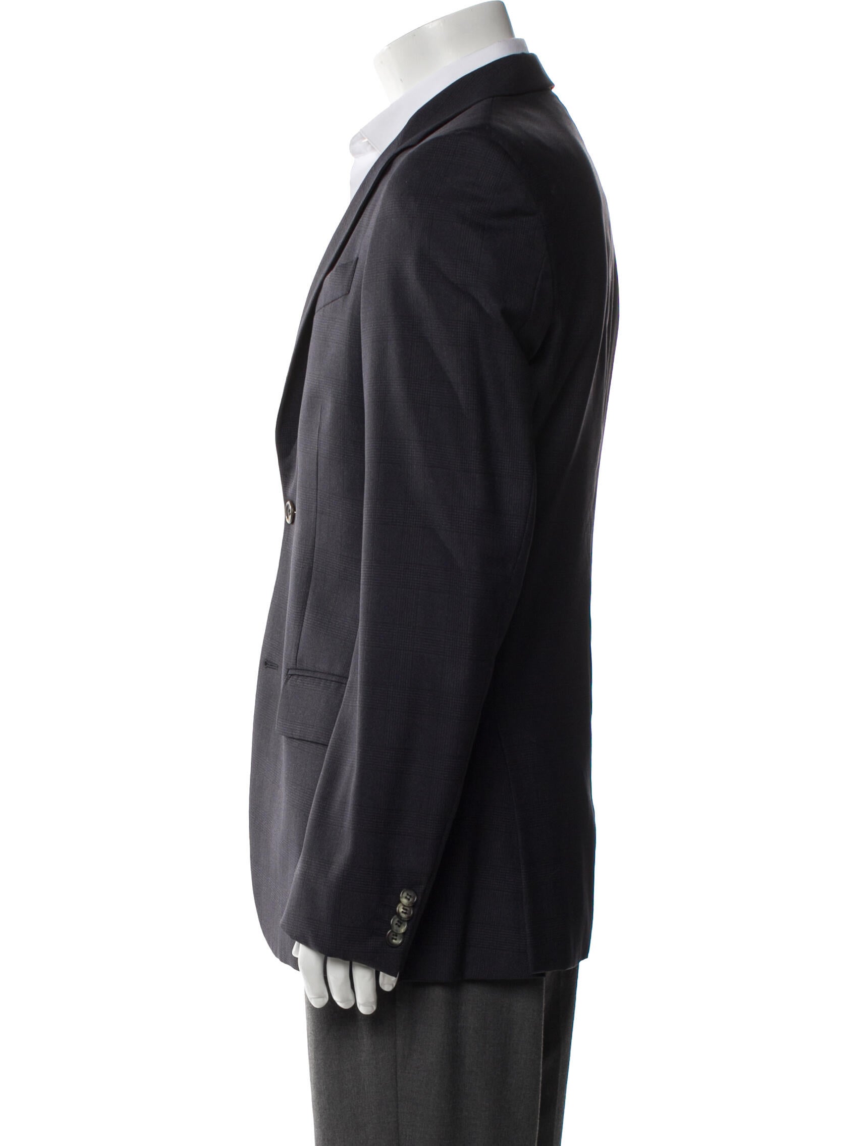 Alexander McQueen Wool Embroidered Accent Blazer