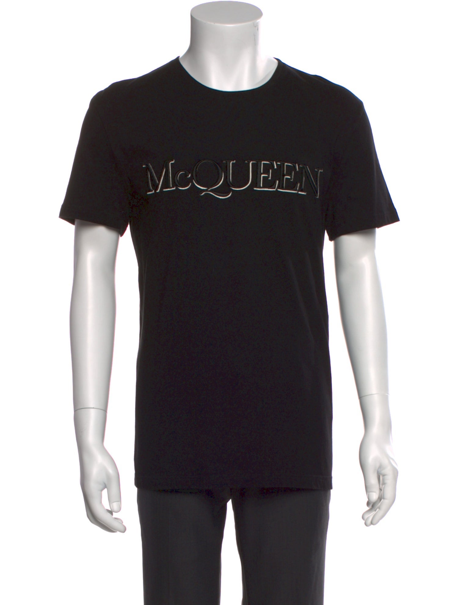 Alexander McQueen Graphic Print Crew Neck T-Shirt