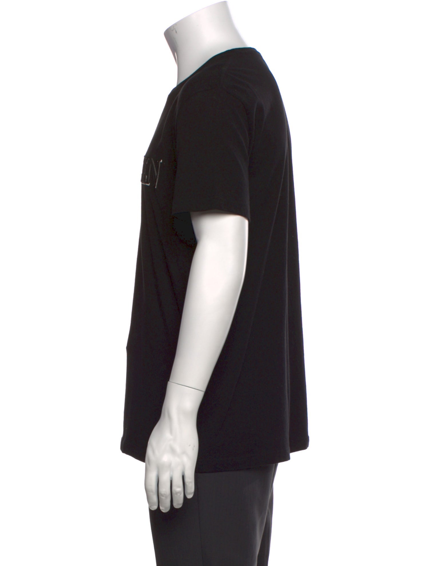 Alexander McQueen Graphic Print Crew Neck T-Shirt