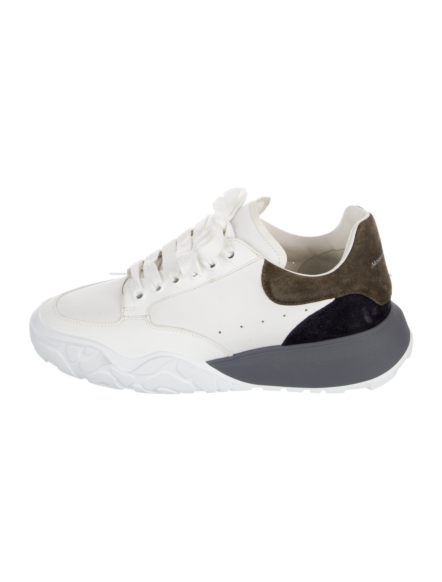 Alexander McQueen Leather Athletic Sneakers
