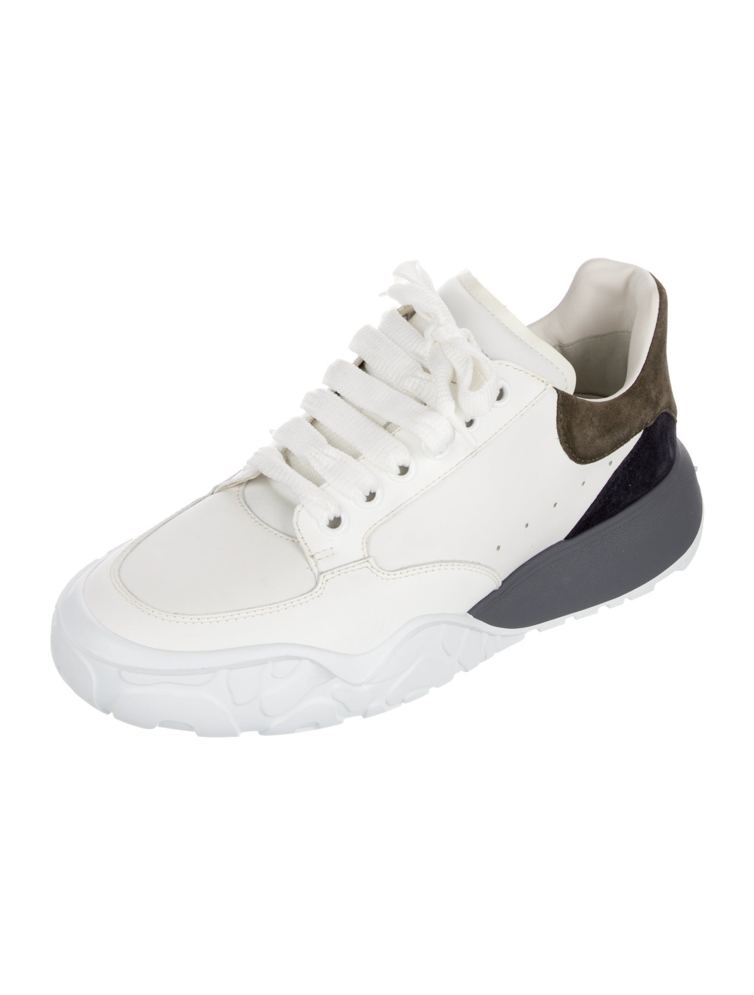 Alexander McQueen Leather Athletic Sneakers