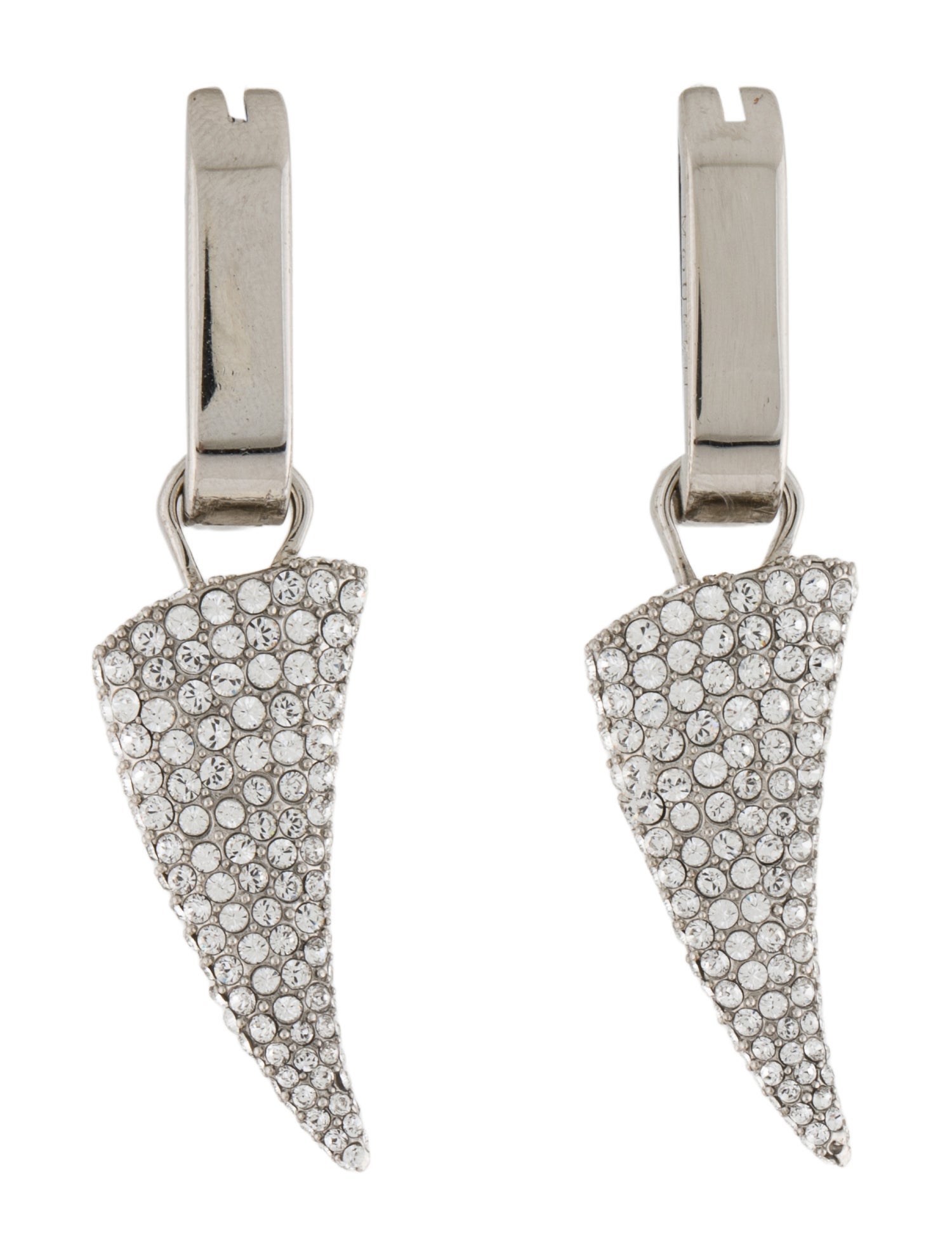 Alexander McQueen Crystal 'Tiger Claw' Drop Earrings