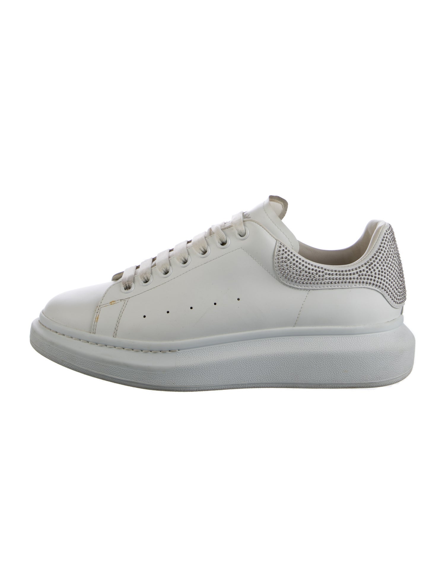 Alexander McQueen Leather Chunky Sneakers