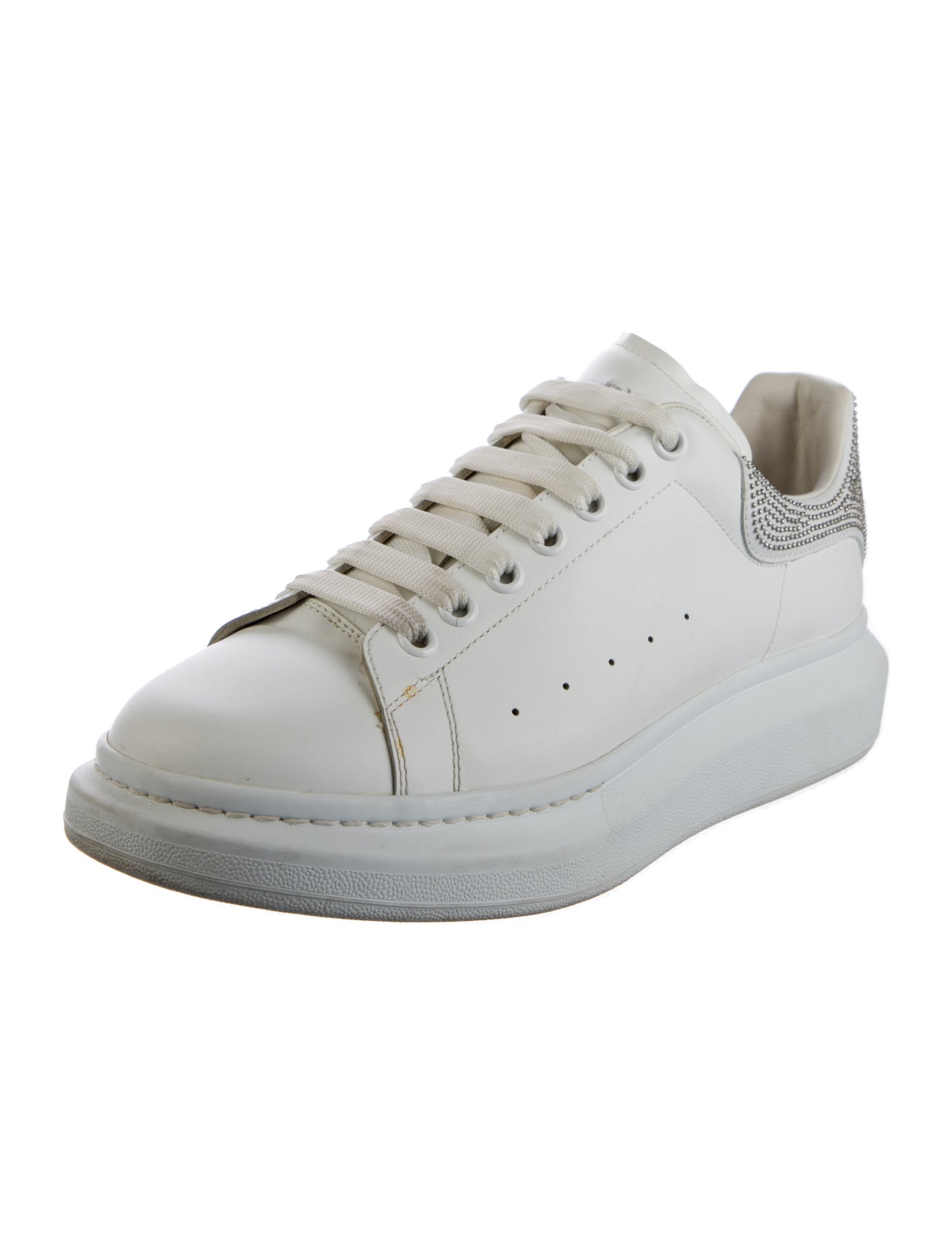 Alexander McQueen Leather Chunky Sneakers