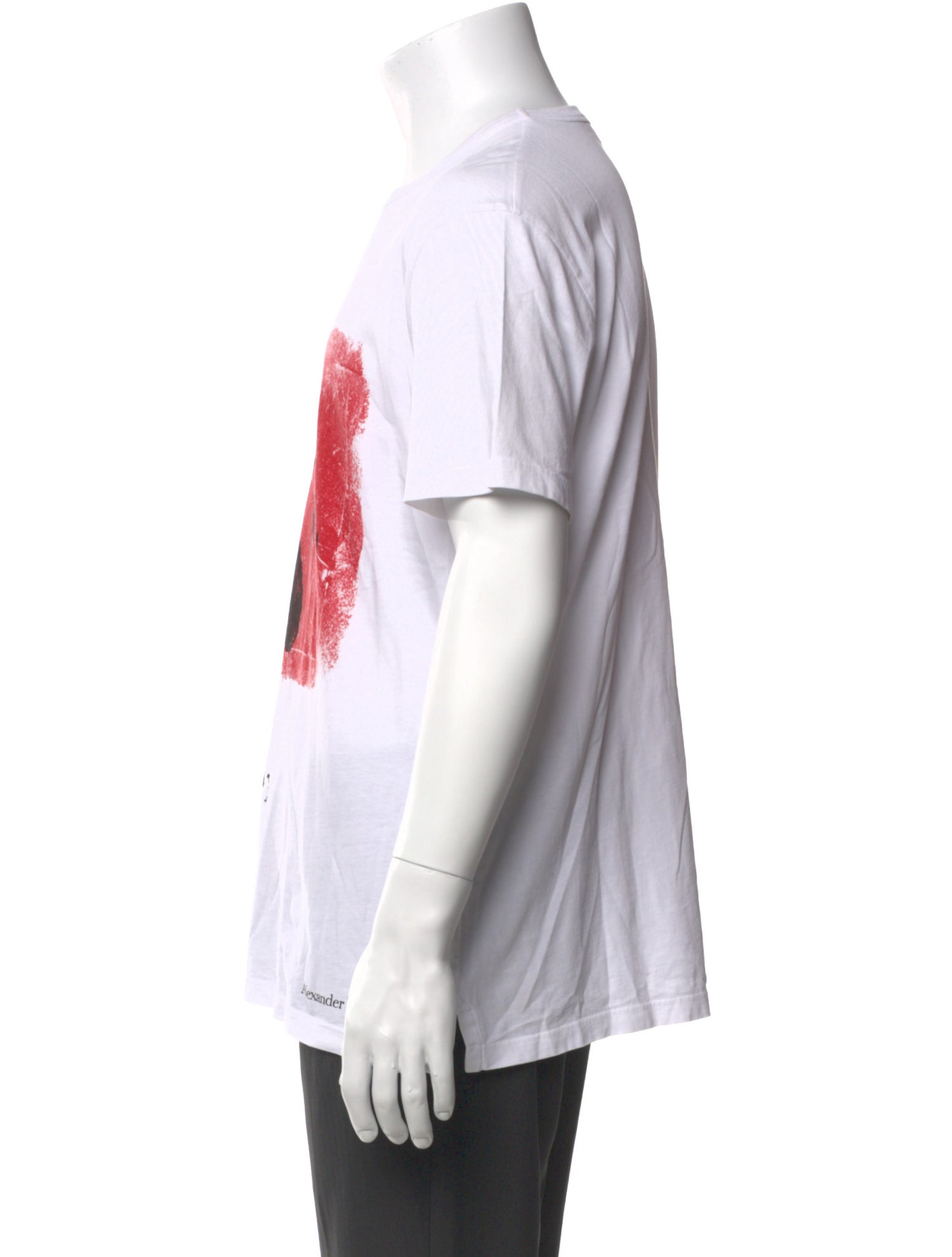 Alexander McQueen Graphic Print Crew Neck T-Shirt