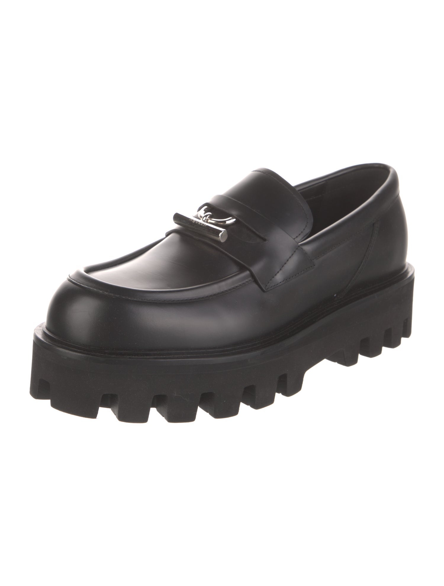 Alexander McQueen Leather Loafers
