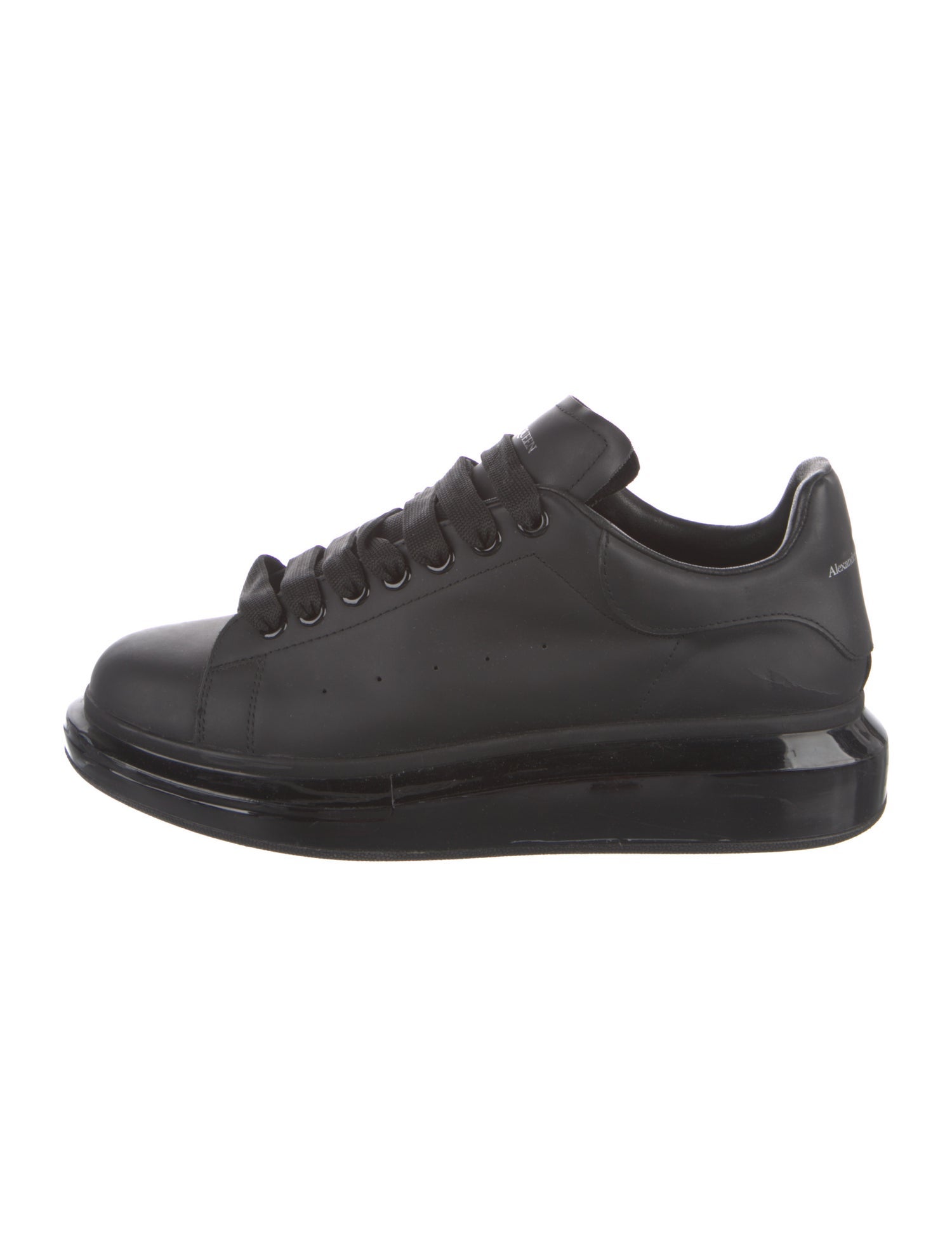 Alexander McQueen Leather Printed Sneakers