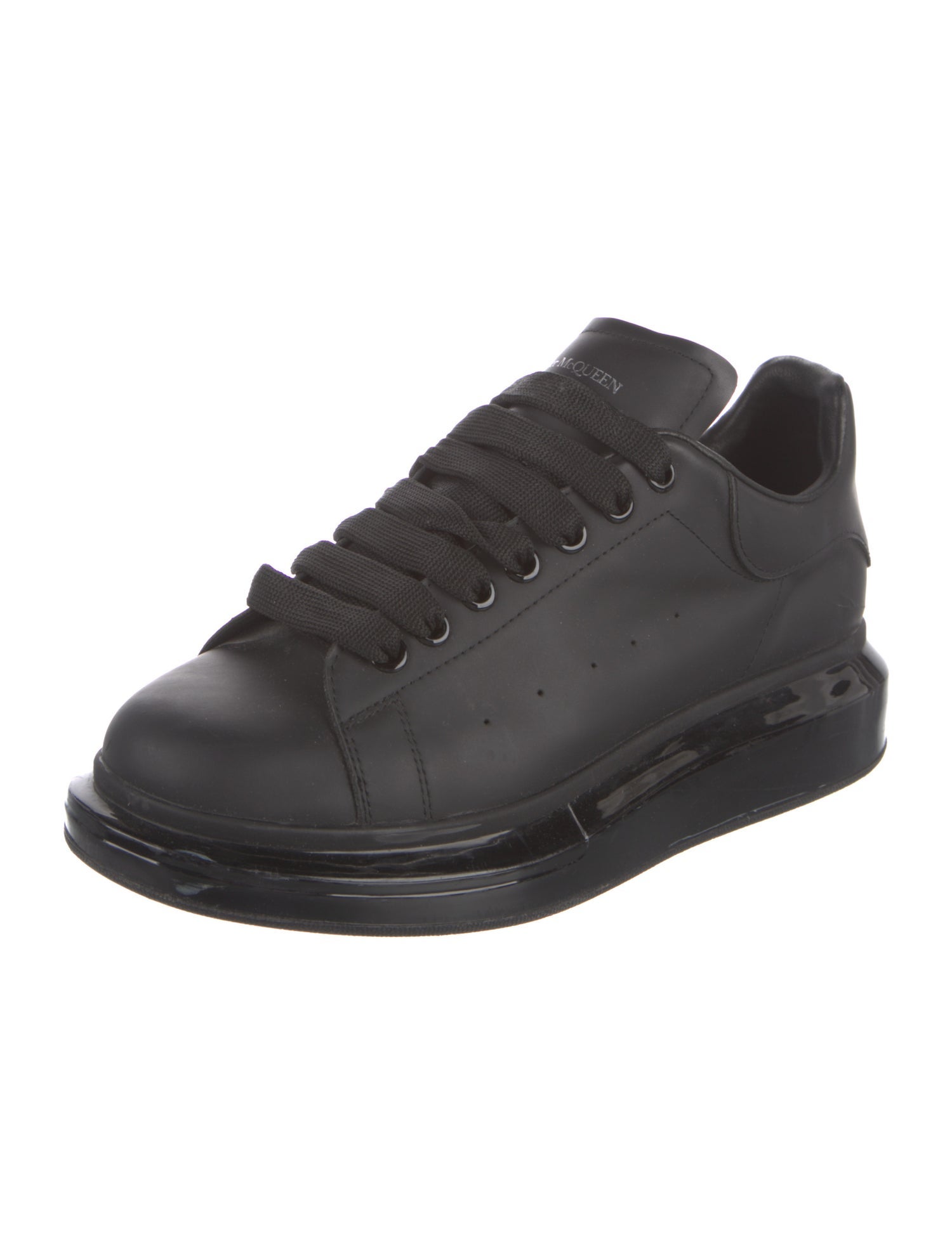 Alexander McQueen Leather Printed Sneakers