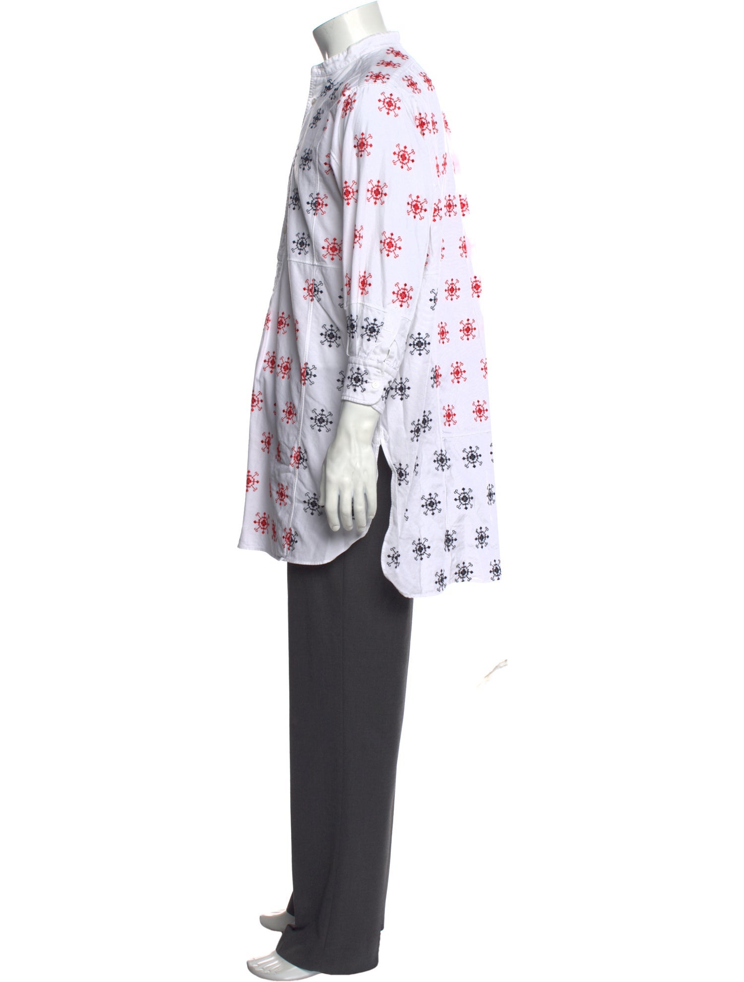 Alexander McQueen Printed Short Sleeve Shirt