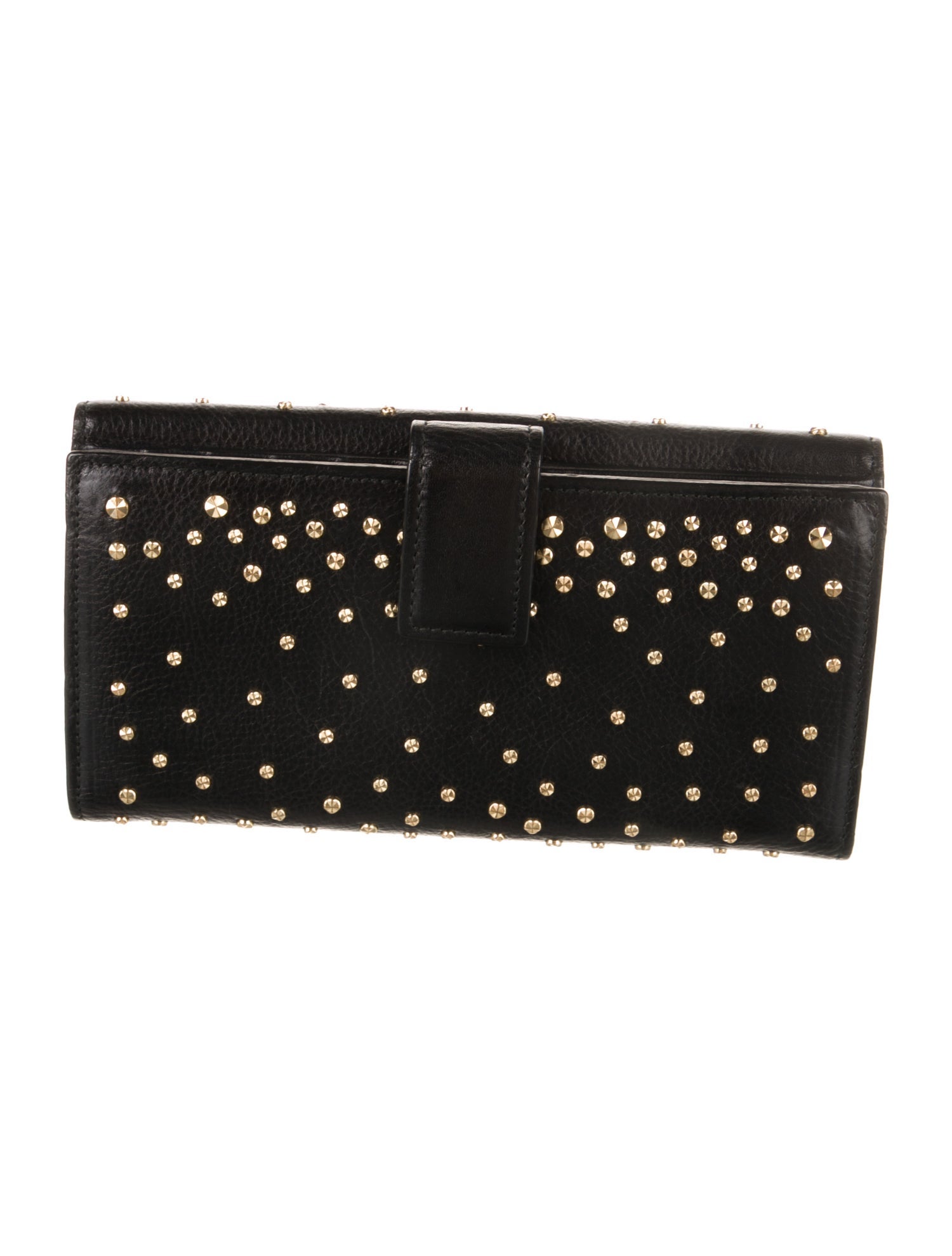 Alexander McQueen Skull Leather Continental Wallet