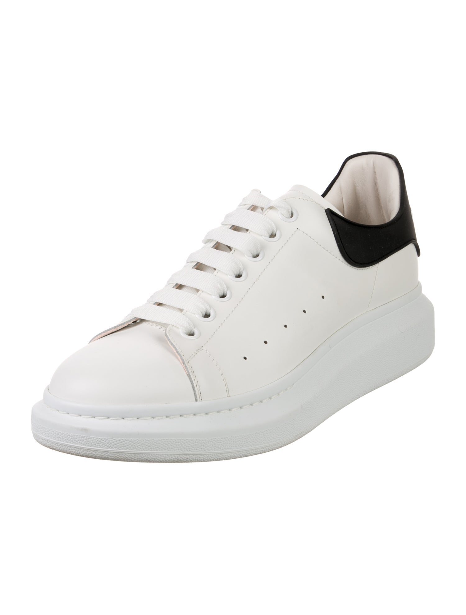 Alexander McQueen Leather Chunky Sneakers
