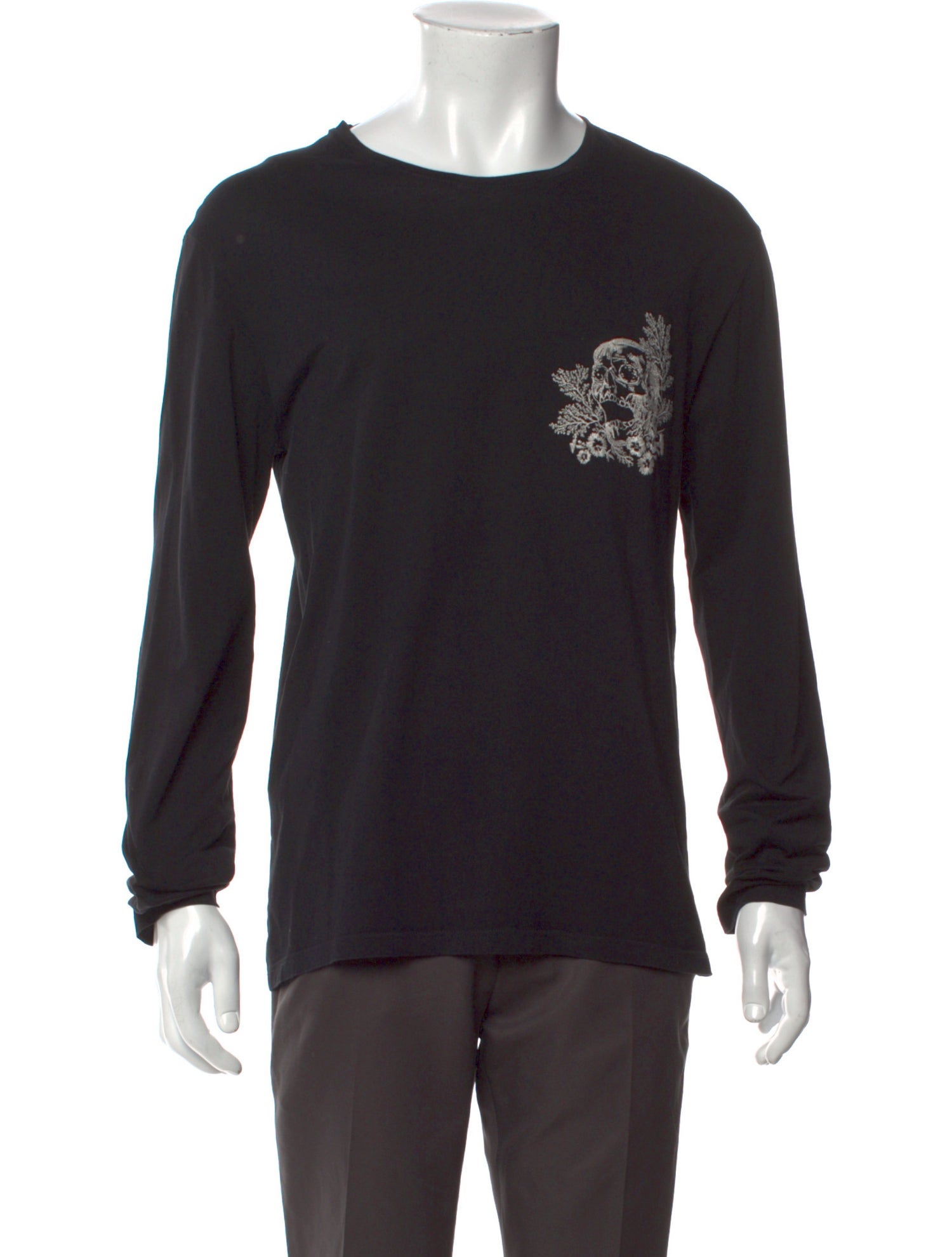 Alexander McQueen Skull Graphic Print Pullover