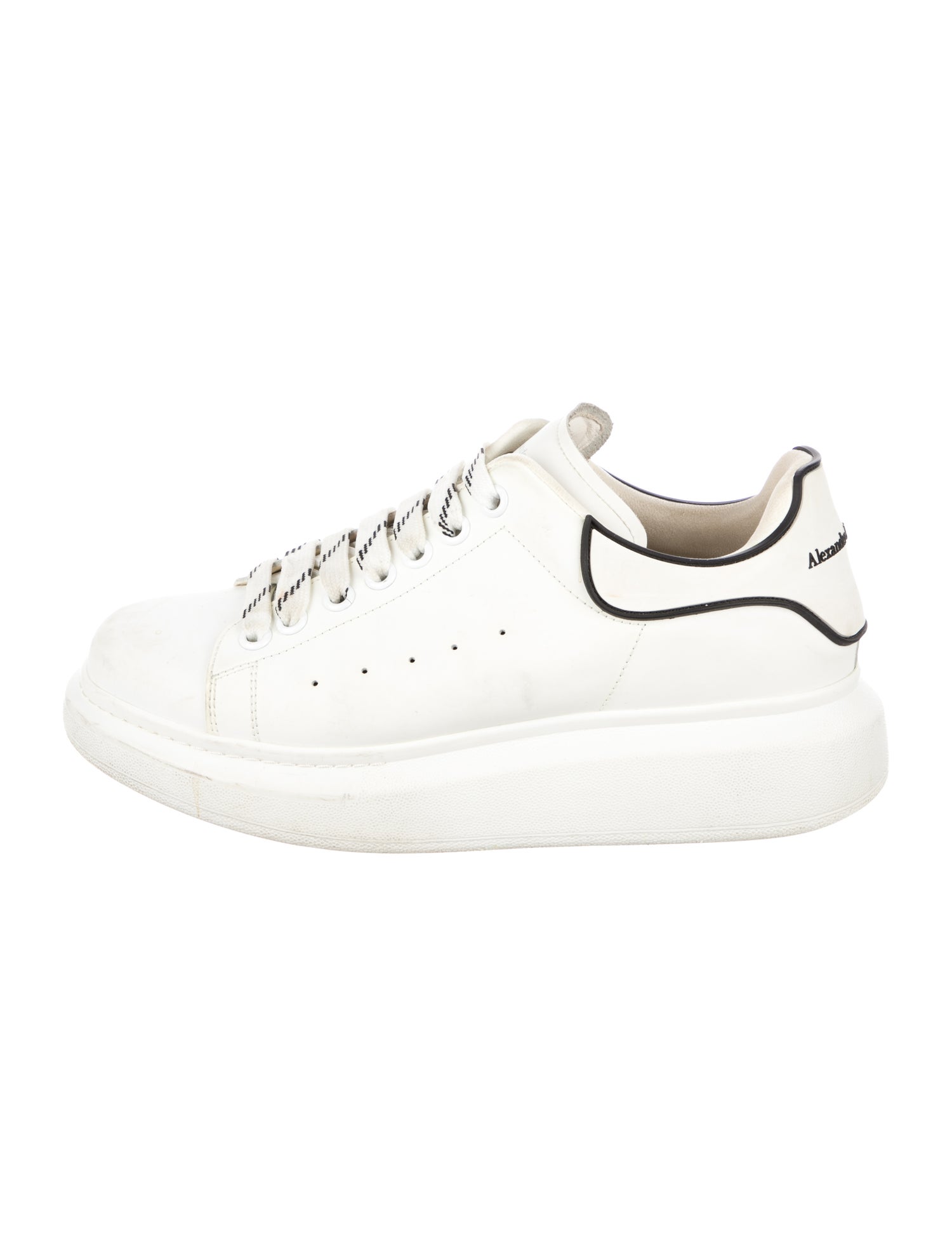 Alexander McQueen Leather Chunky Sneakers
