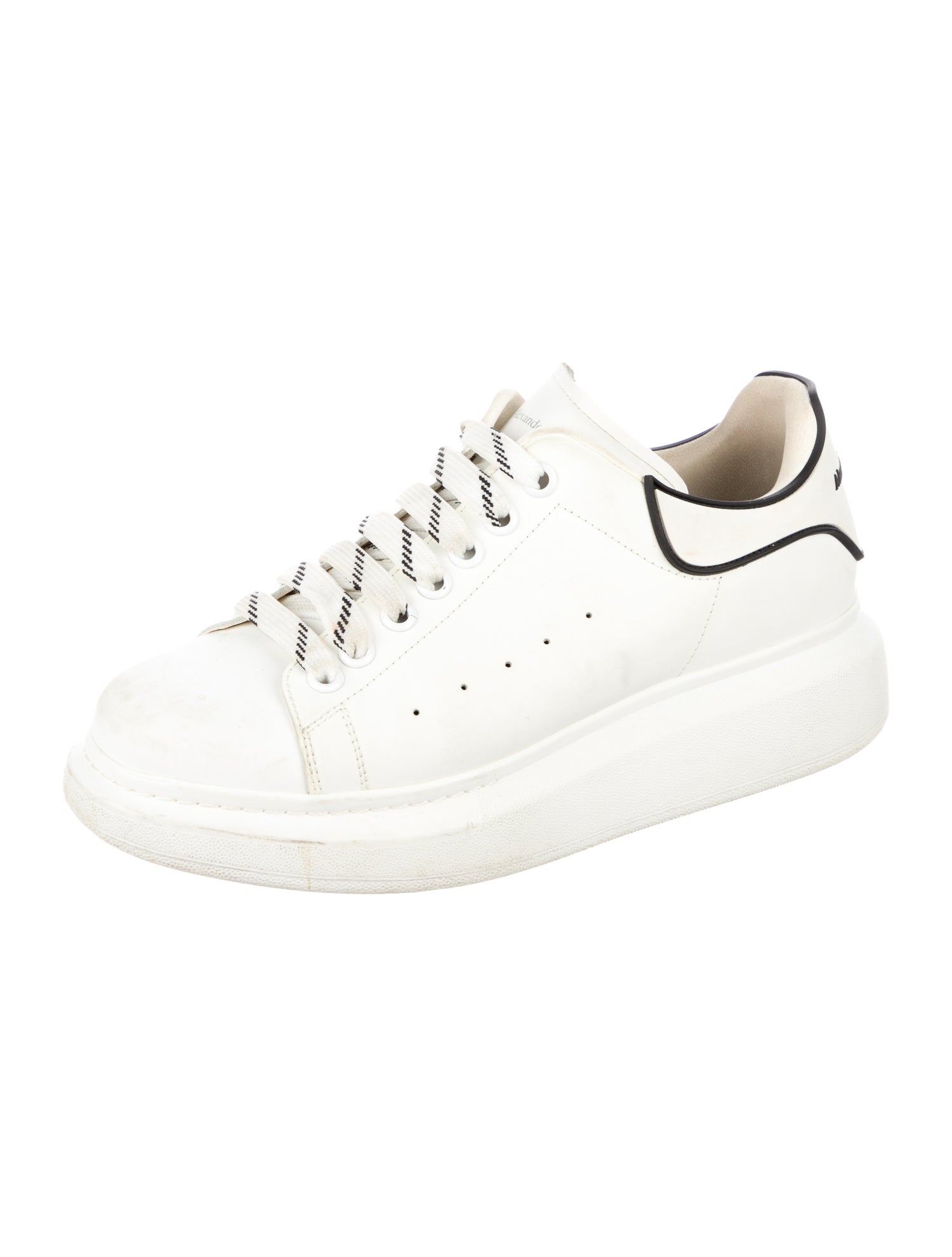 Alexander McQueen Leather Chunky Sneakers