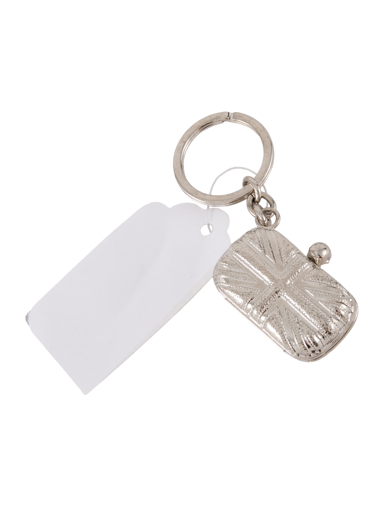 Alexander McQueen Silver-tone Keychain