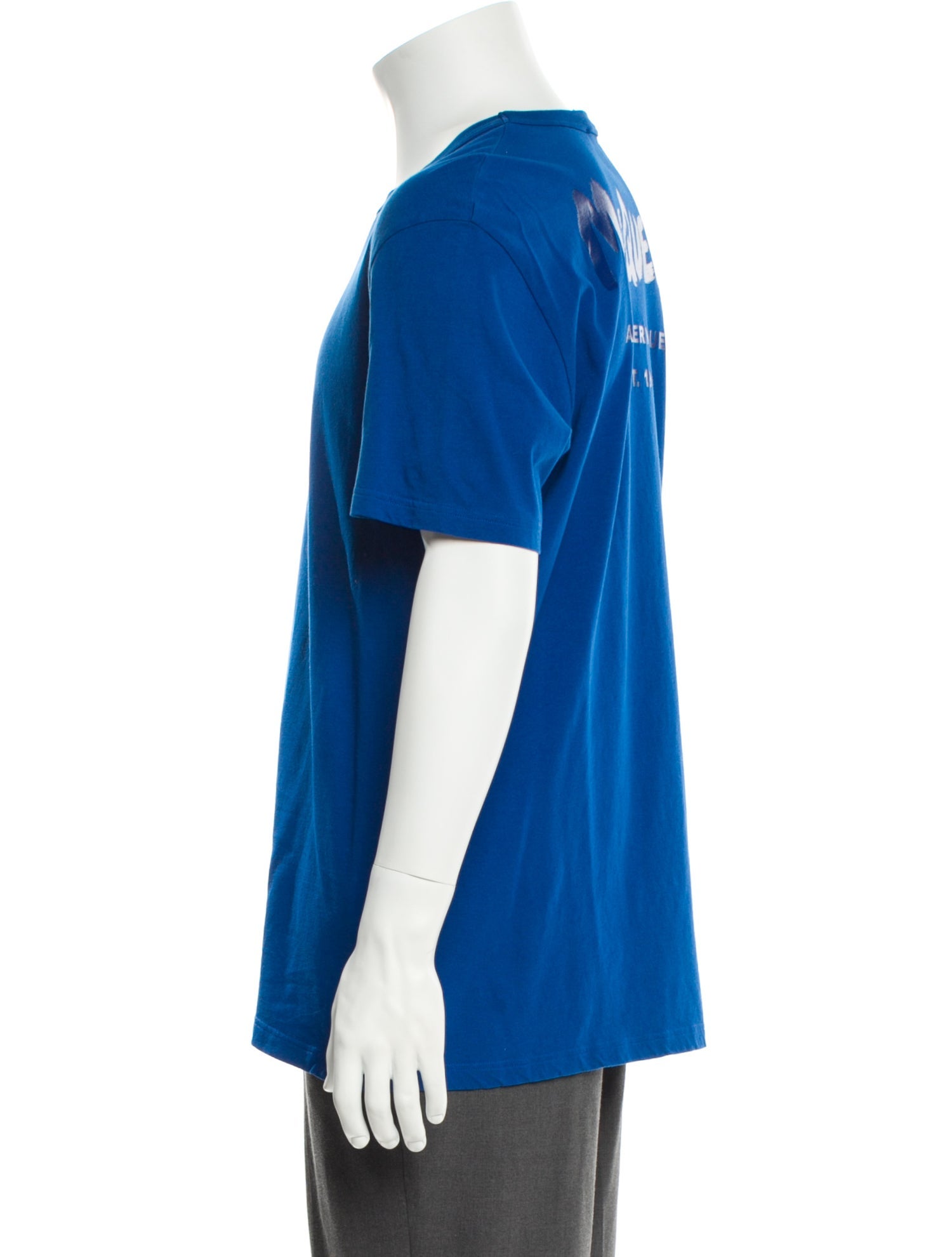 Alexander McQueen Crew Neck Short Sleeve T-Shirt