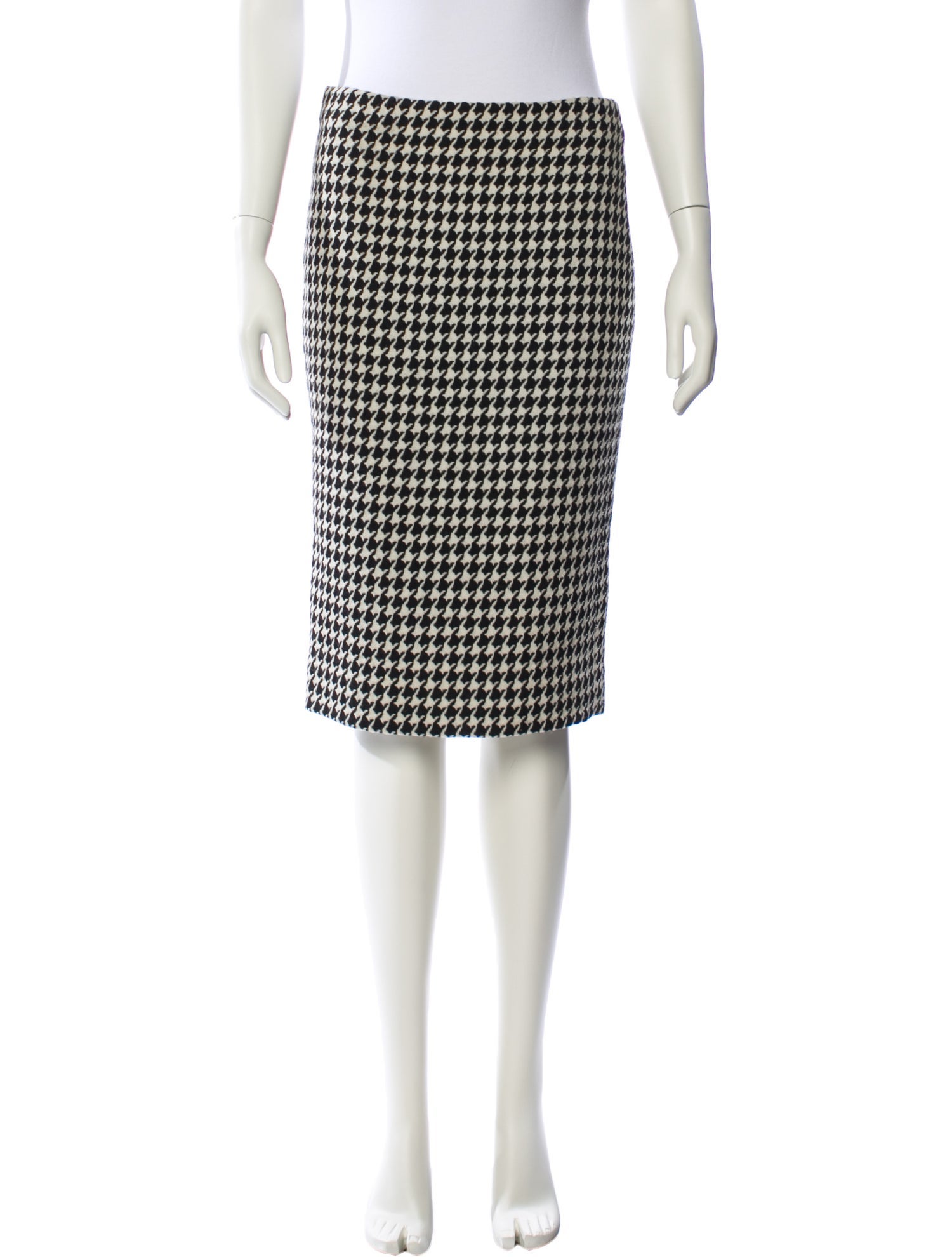 Alexander McQueen Virgin Wool Knee-Length Skirt