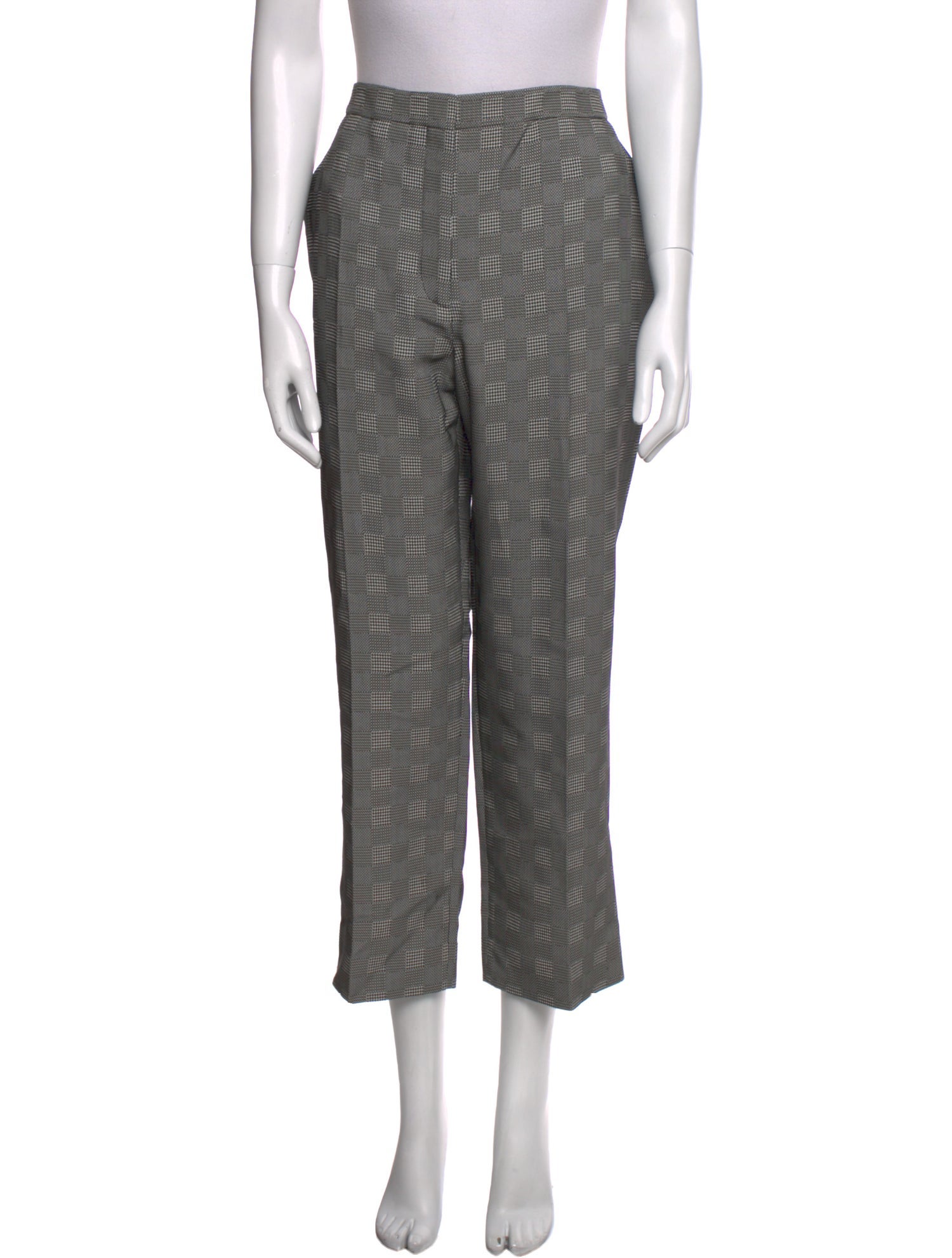 Alexander McQueen Printed Straight Leg Pants w/ Tags