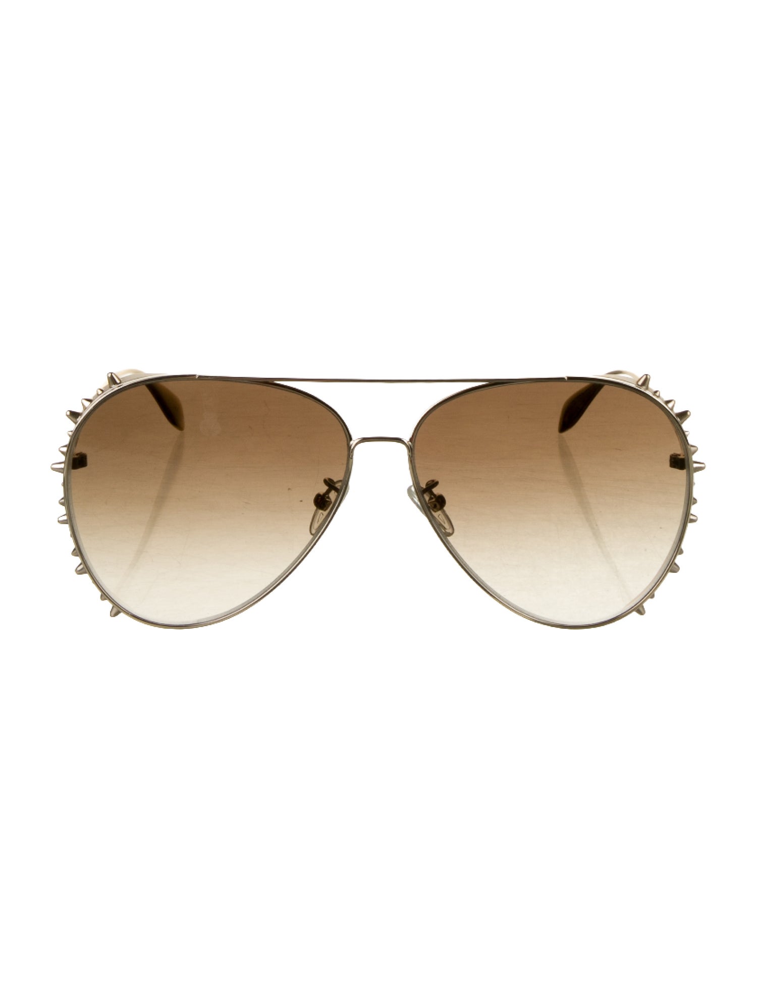 Alexander McQueen Aviator Gradient Sunglasses