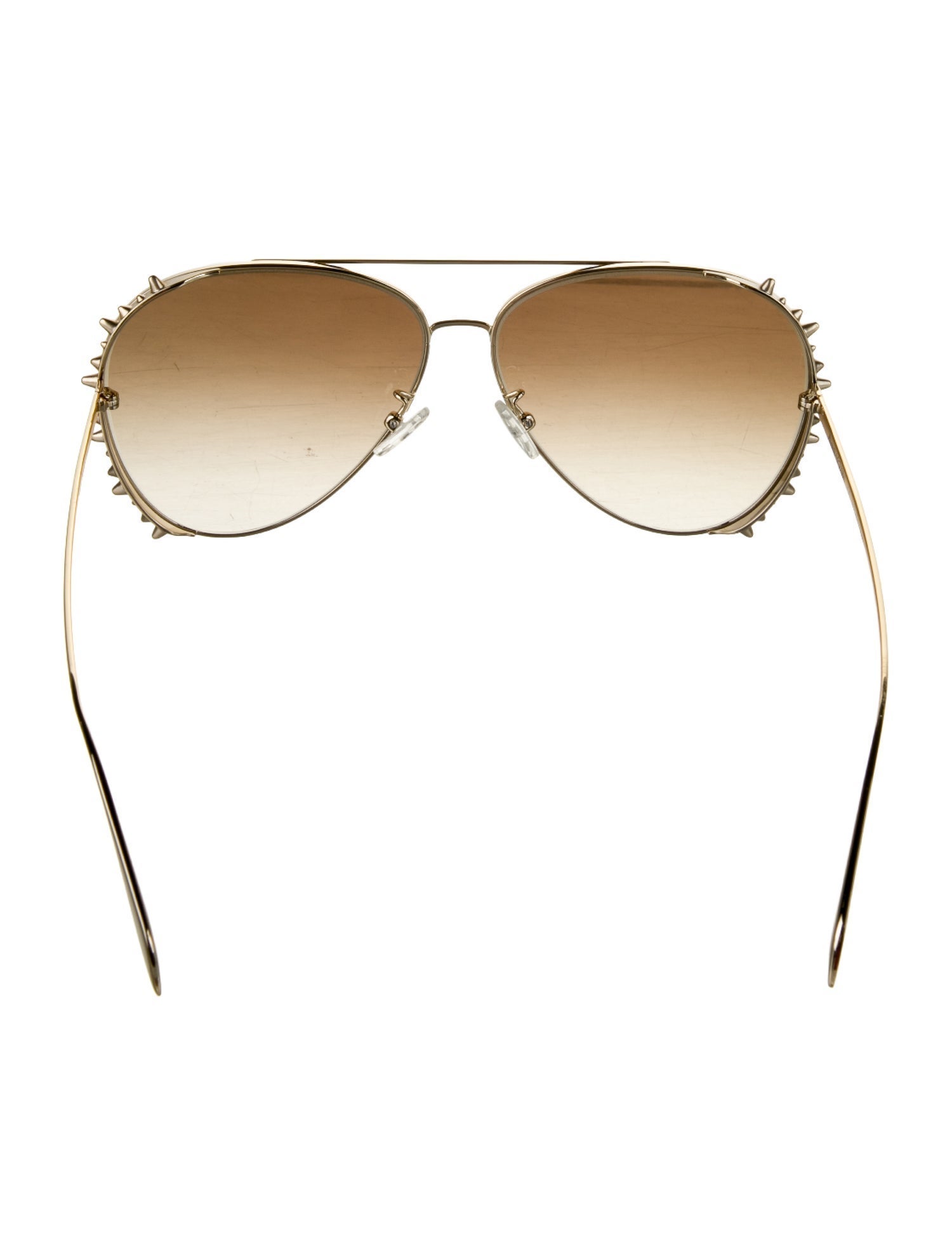 Alexander McQueen Aviator Gradient Sunglasses