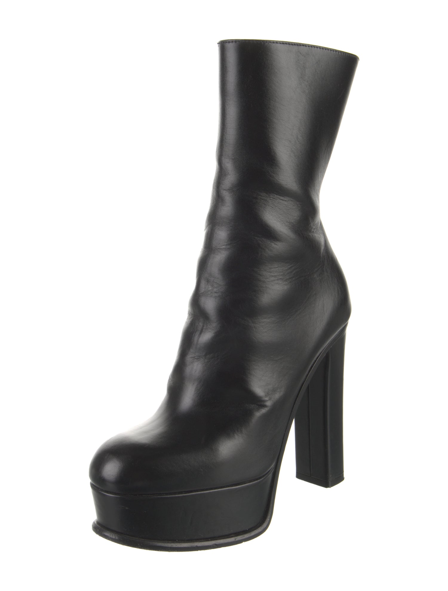Alexander McQueen Leather Boots