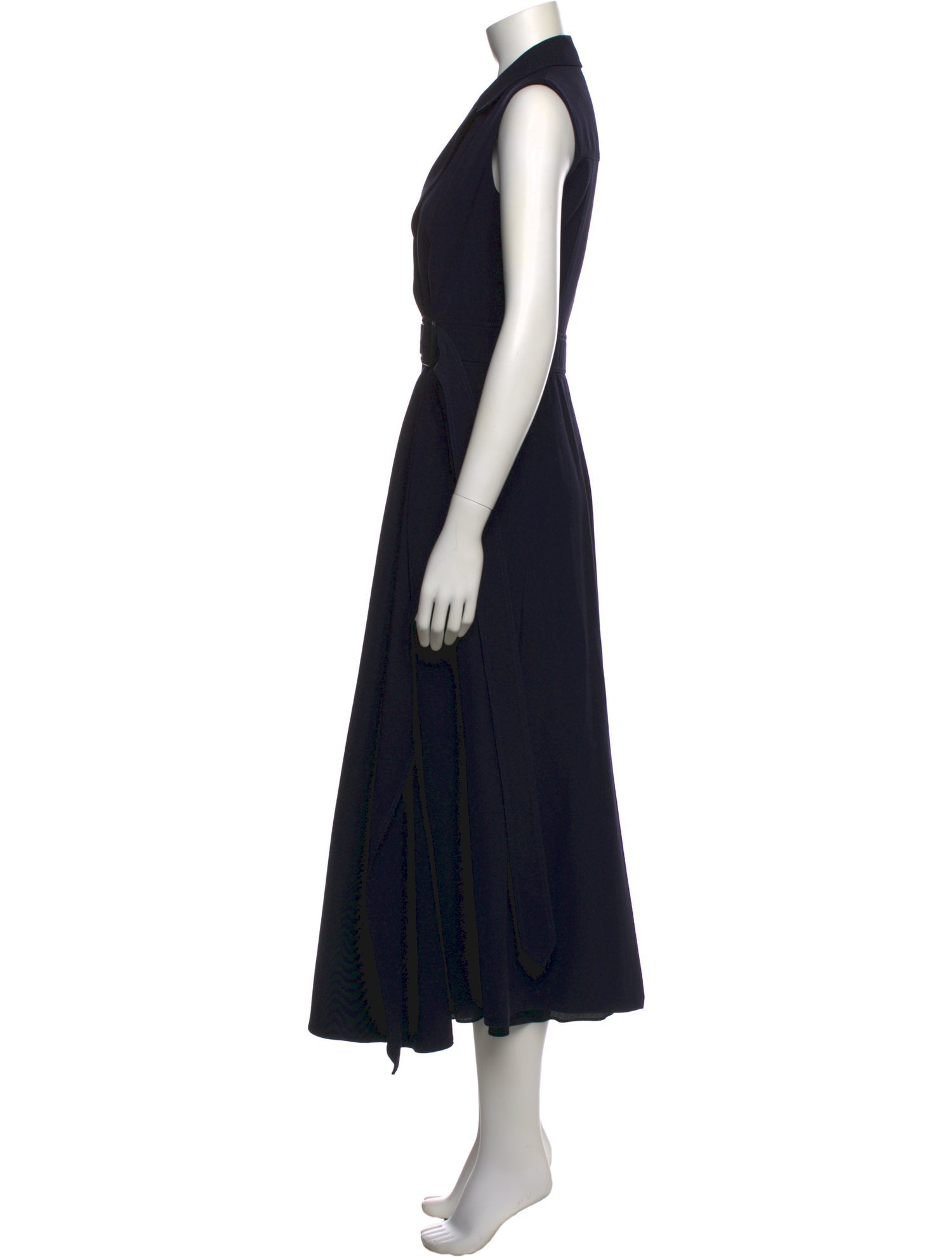 Alexander McQueen Wool Long Dress