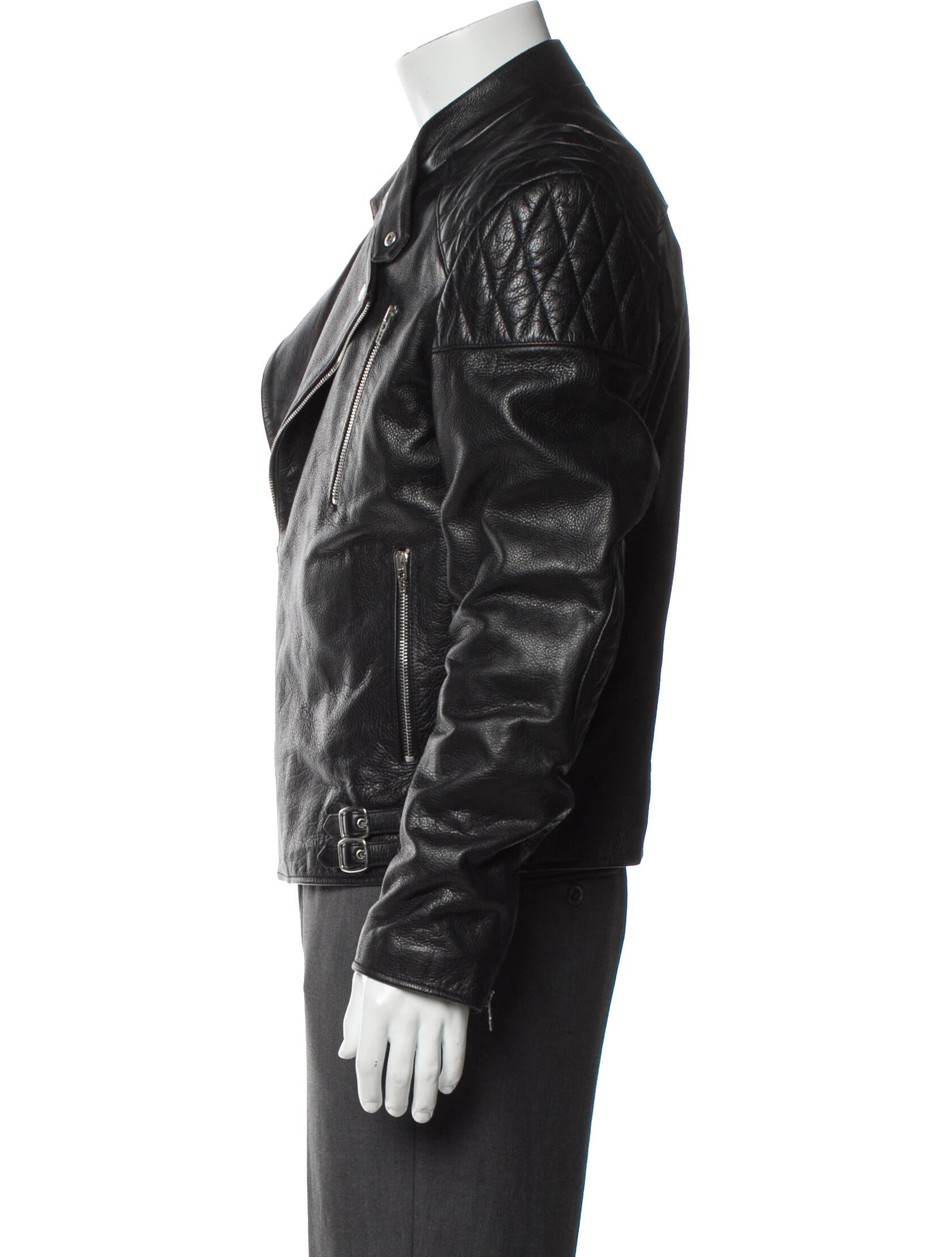 McQ Alexander McQueen Calfskin Moto Jacket w/ Tags