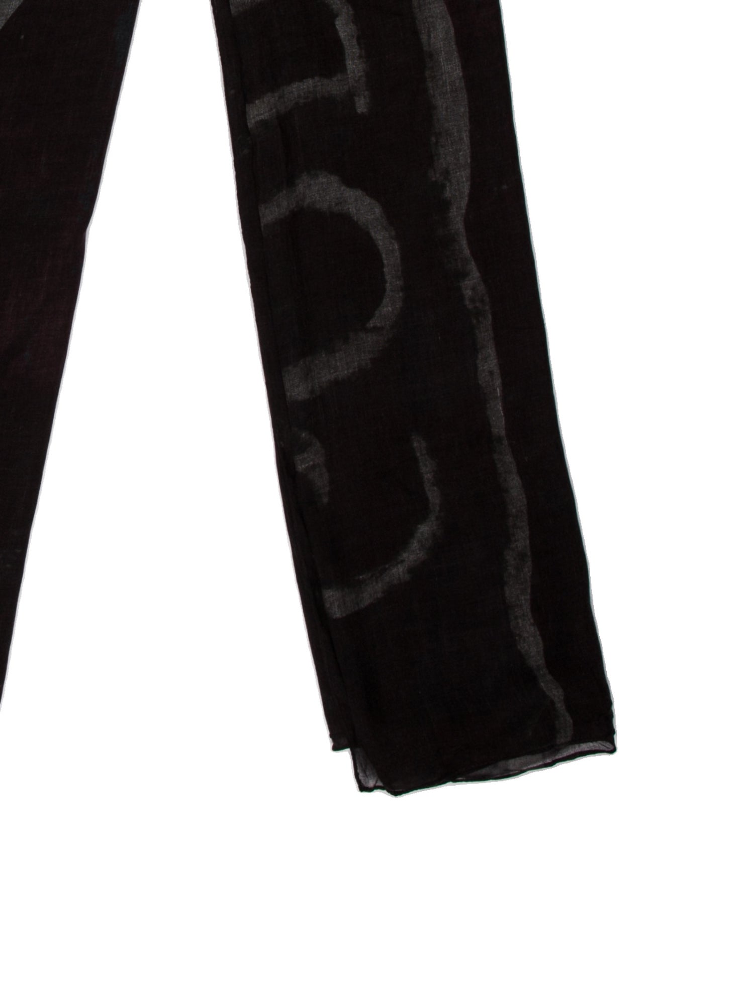 Alexander McQueen Graphic Print Scarf