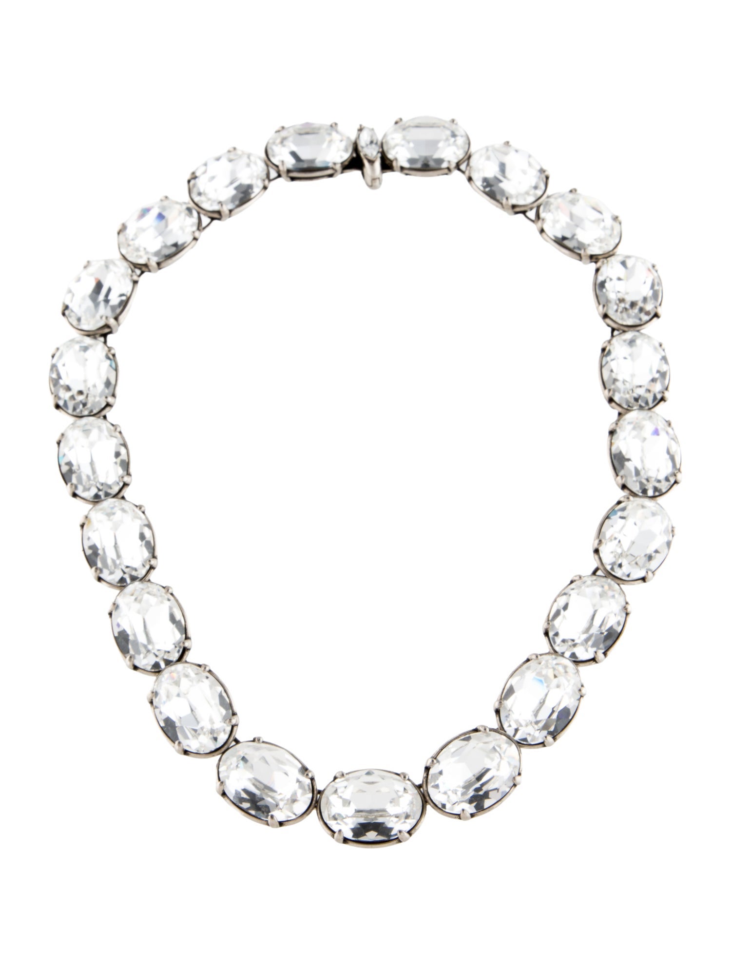 Alexander McQueen Crystal Choker Necklace