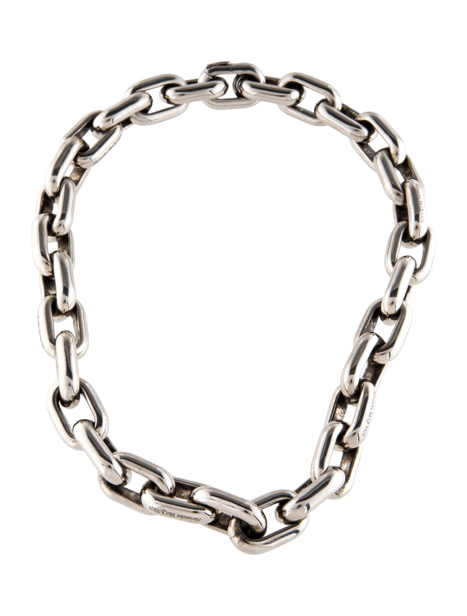 Alexander McQueen Peak Chain Necklace