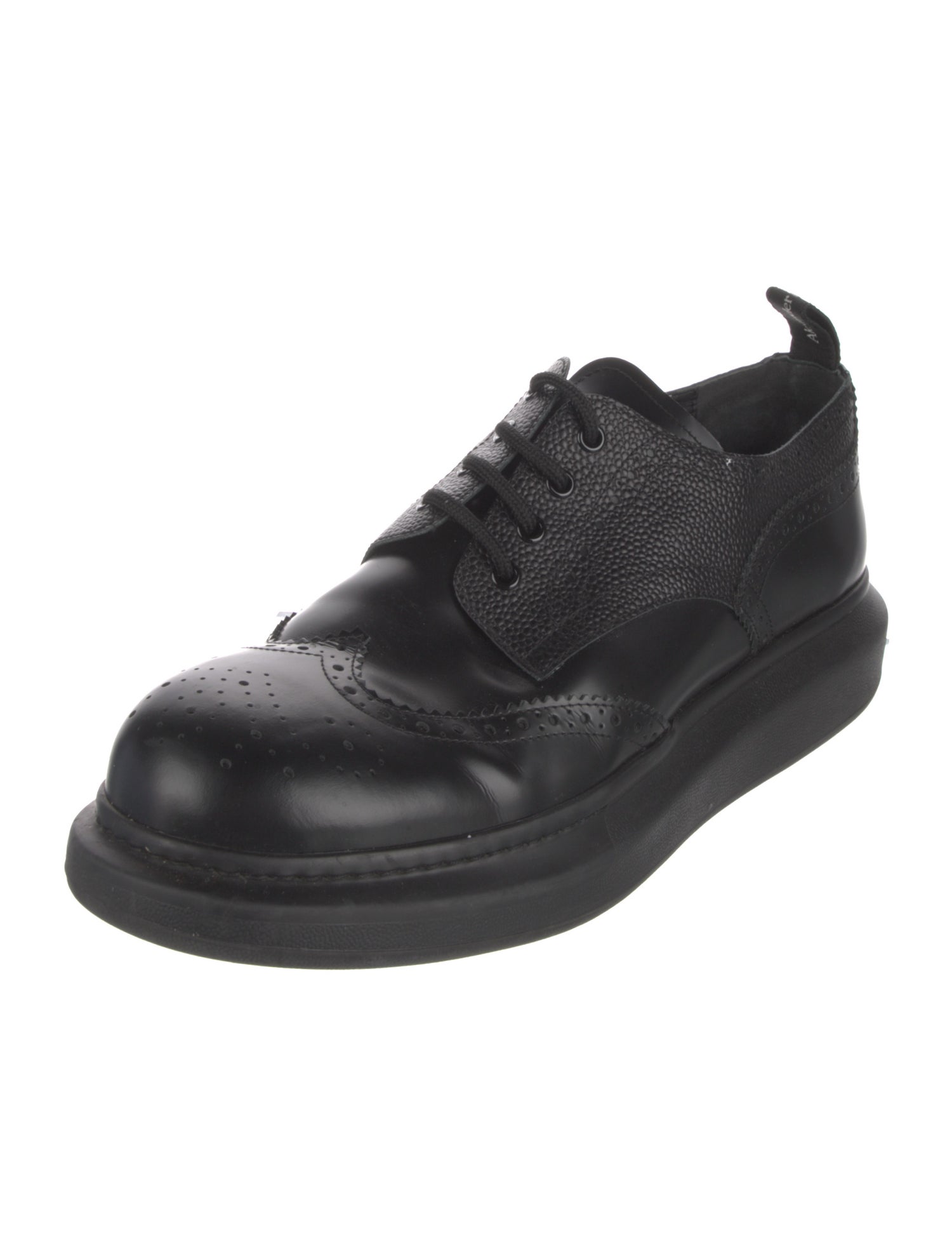 Alexander McQueen Leather Derby Shoes
