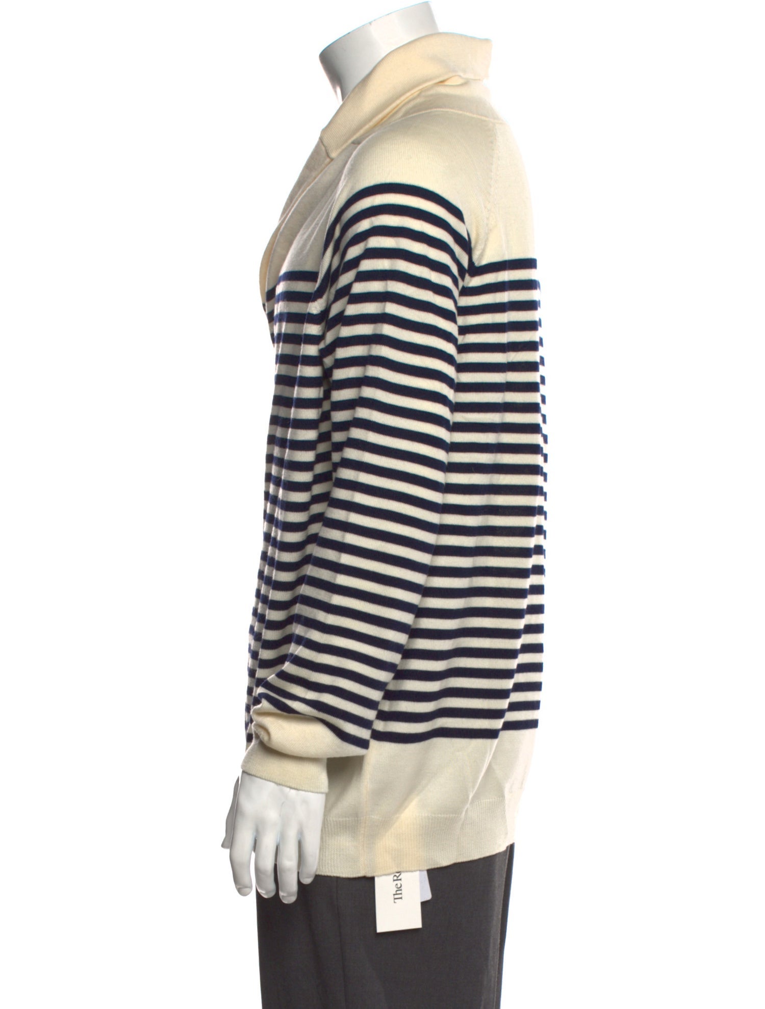 Alexander McQueen Wool Striped Cardigan