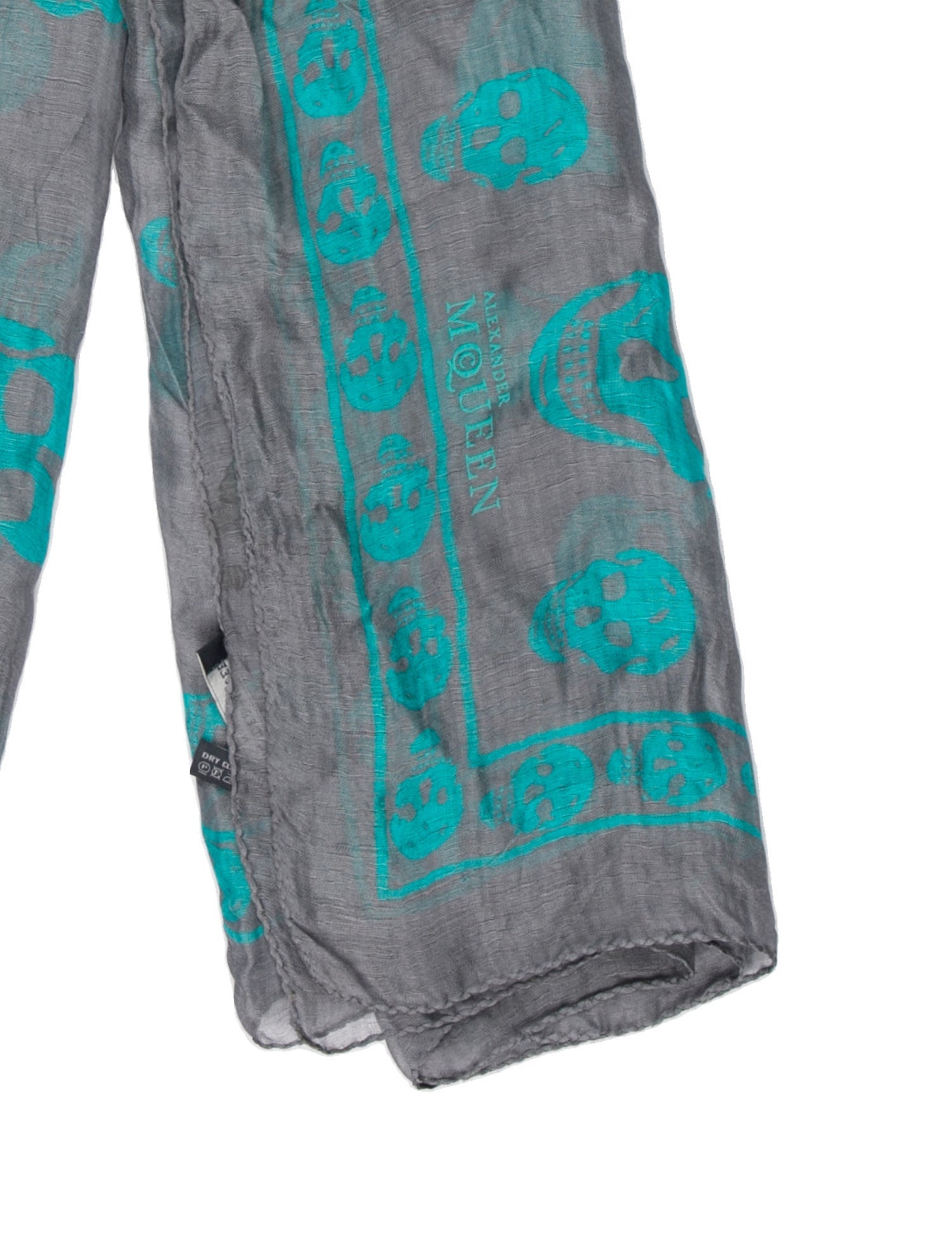 Alexander McQueen Silk Printed Scarf