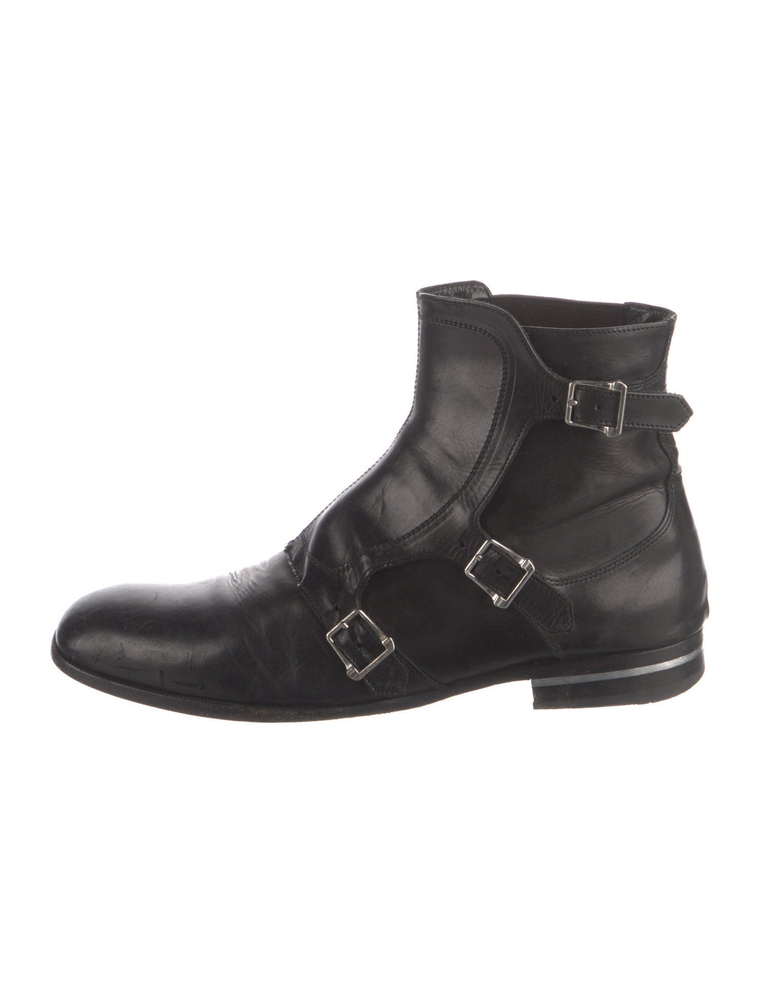 Alexander McQueen Leather Boots