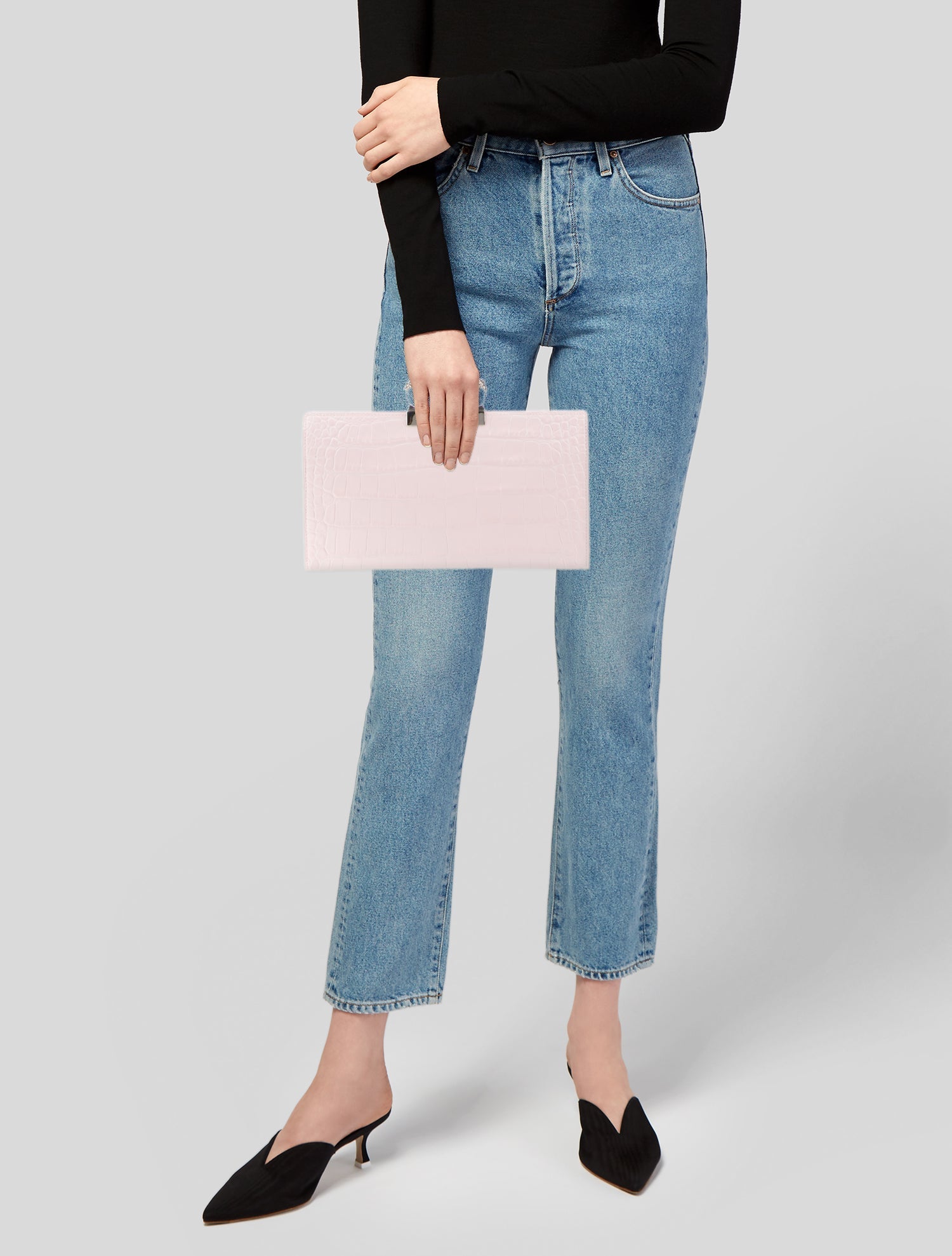 Alexander McQueen Leather Clutch