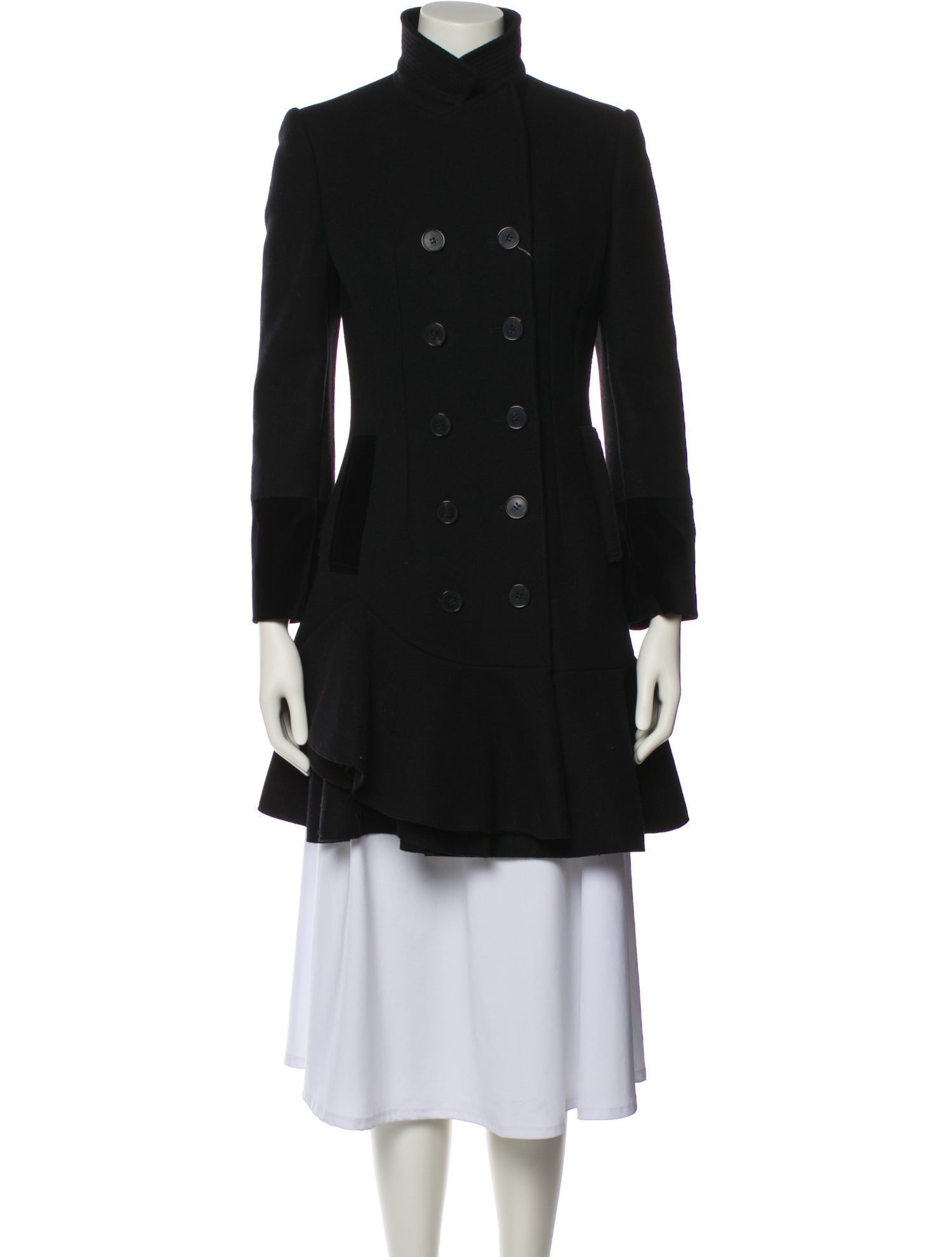 Alexander McQueen Virgin Wool Coat w/ Tags