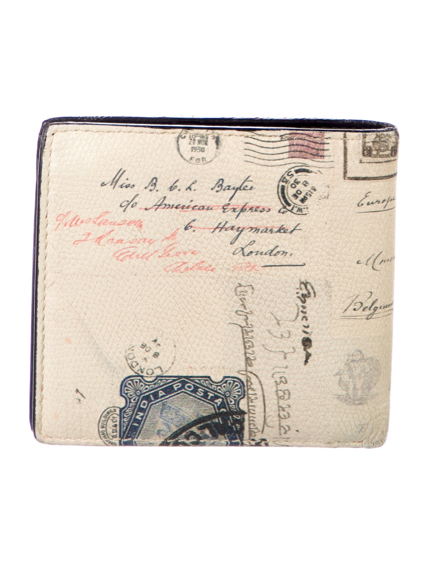 Alexander McQueen Printed Bifold Wallet