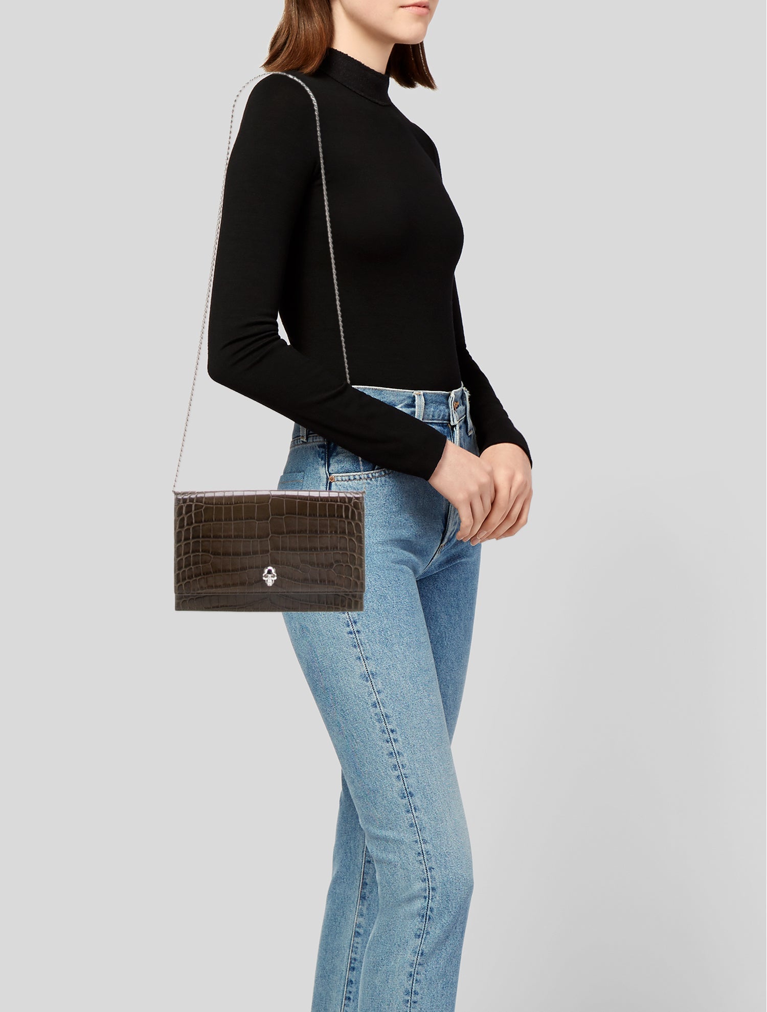 Alexander McQueen Skull Shoulder Bag