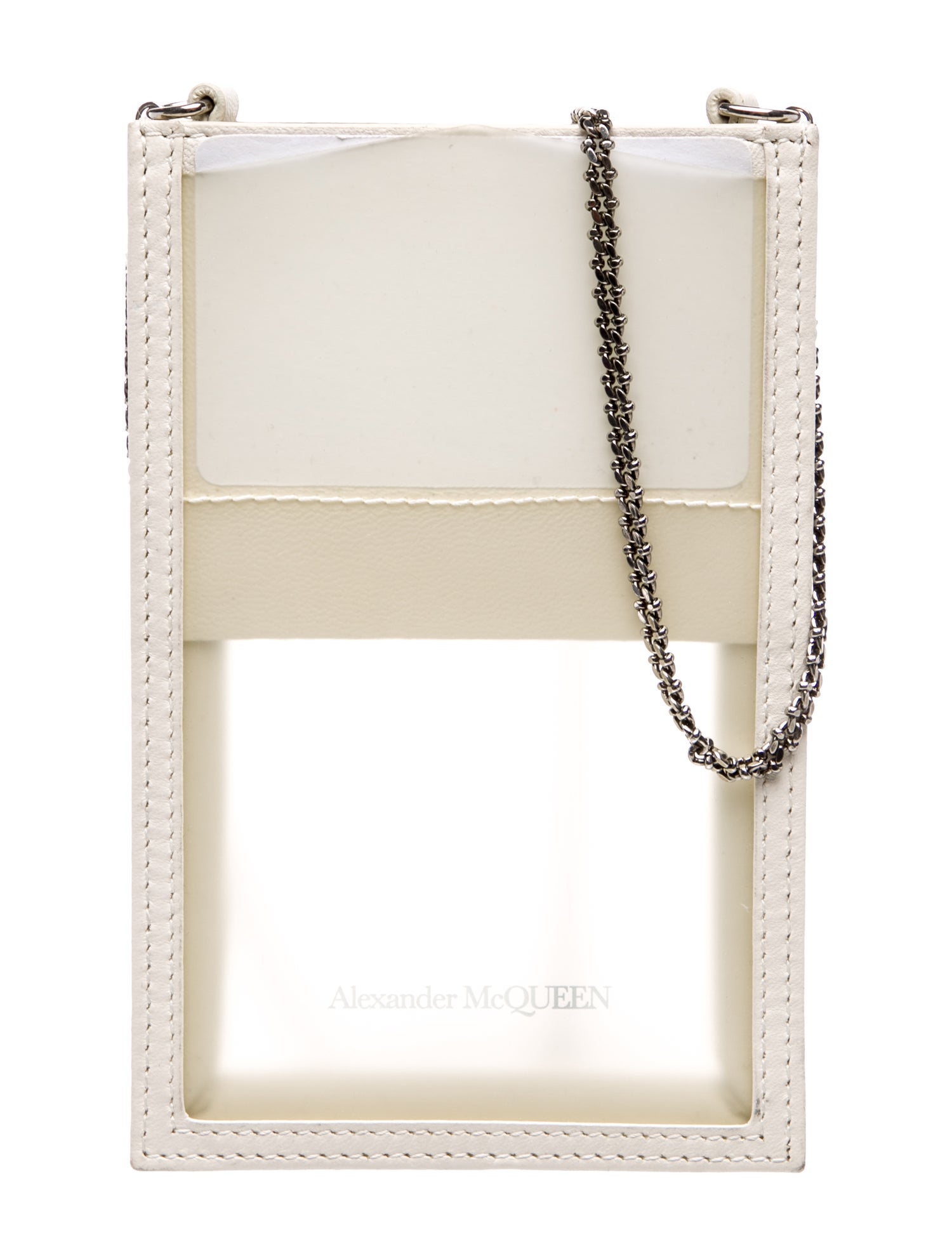 Alexander McQueen PVC Clutch