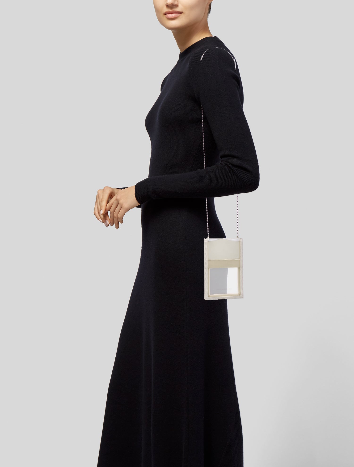 Alexander McQueen PVC Clutch