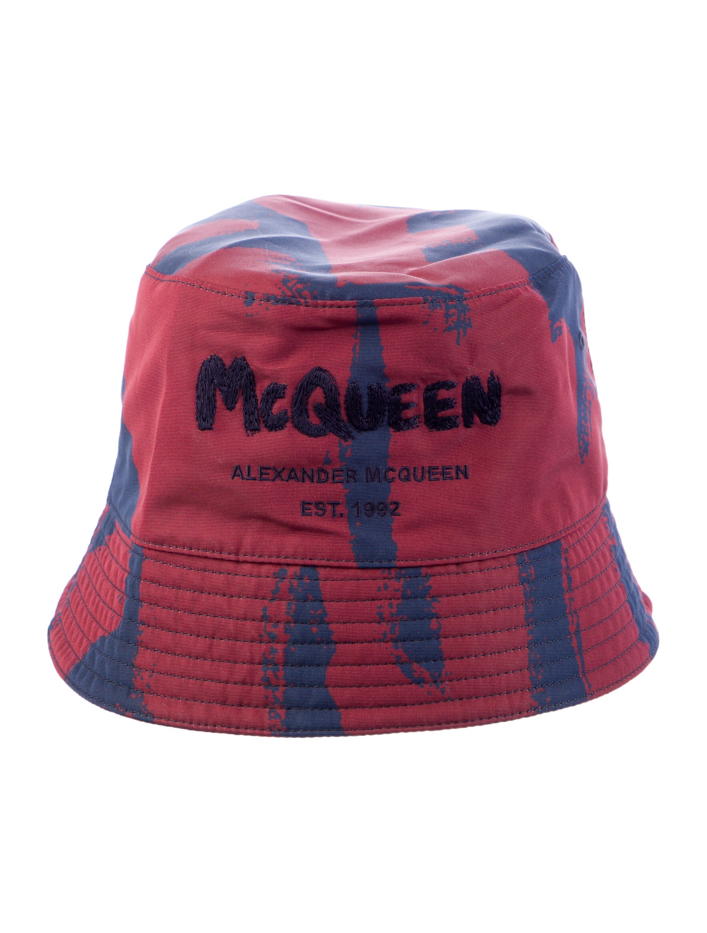 Alexander McQueen Embroidered Bucket Hat