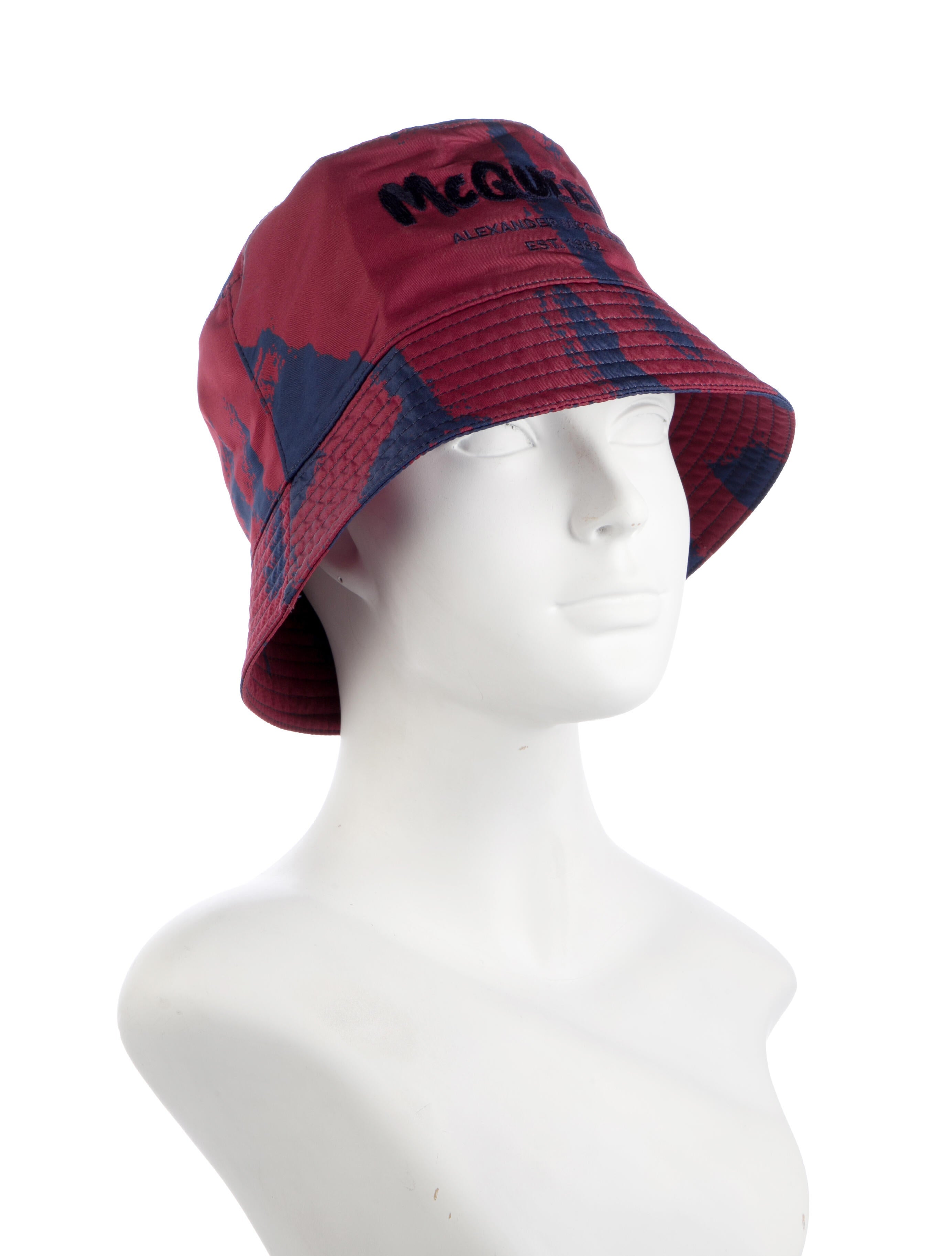 Alexander McQueen Embroidered Bucket Hat