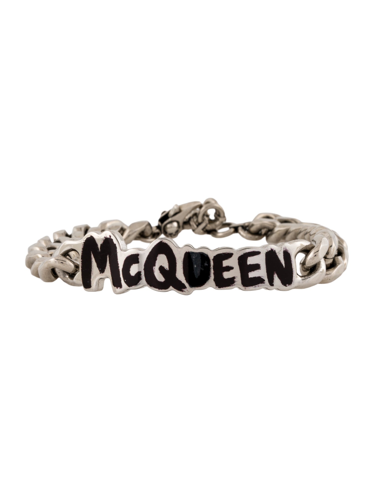Alexander McQueen Graffiti Chain Bracelet