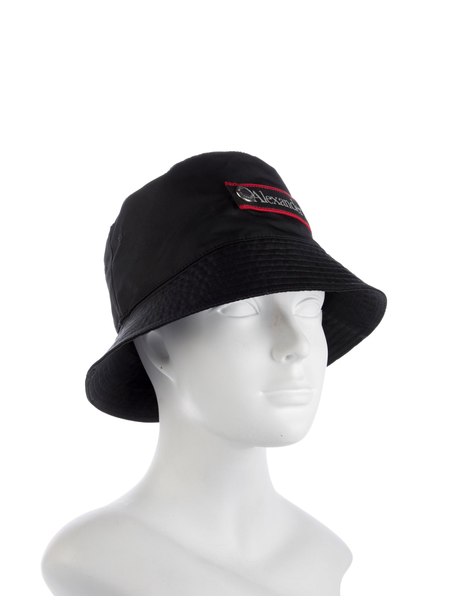 Alexander McQueen Black bucket hat
