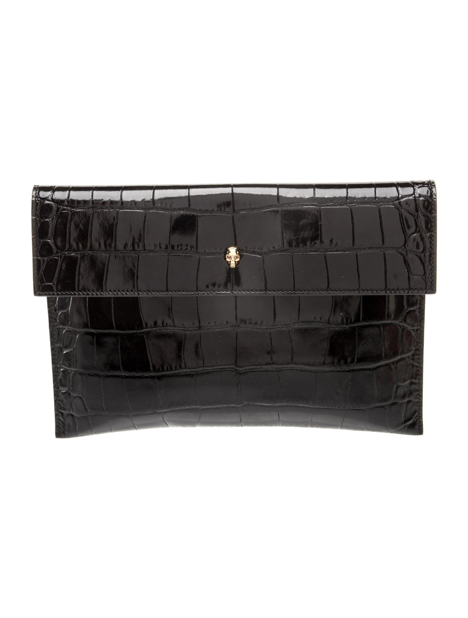 Alexander McQueen Patent Leather Minaudière