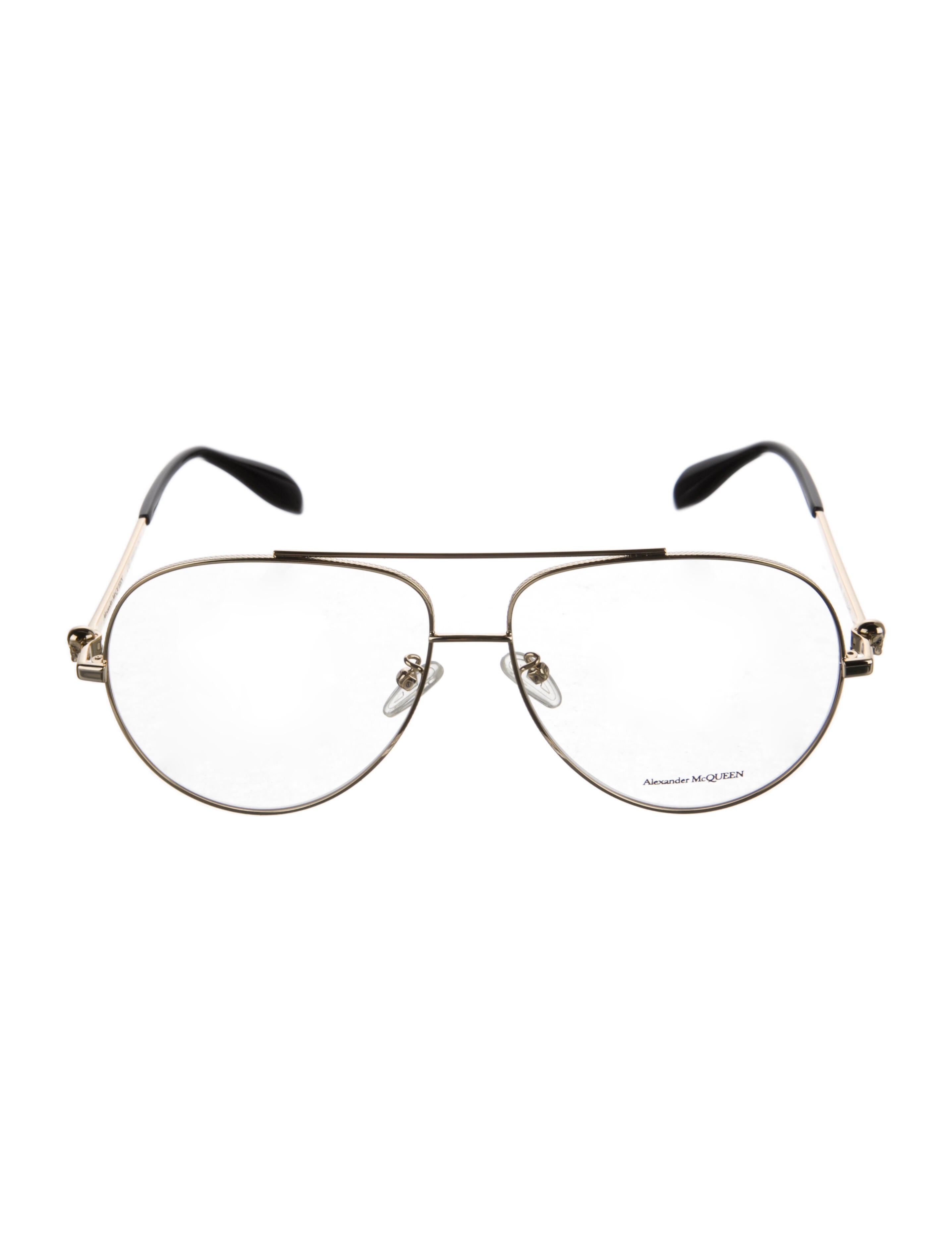 Alexander McQueen Aviator Eyeglasses