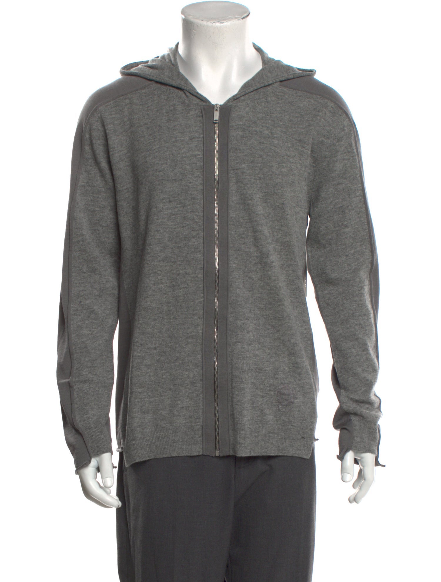 Alexander McQueen Mock Neck Long Sleeve Cardigan