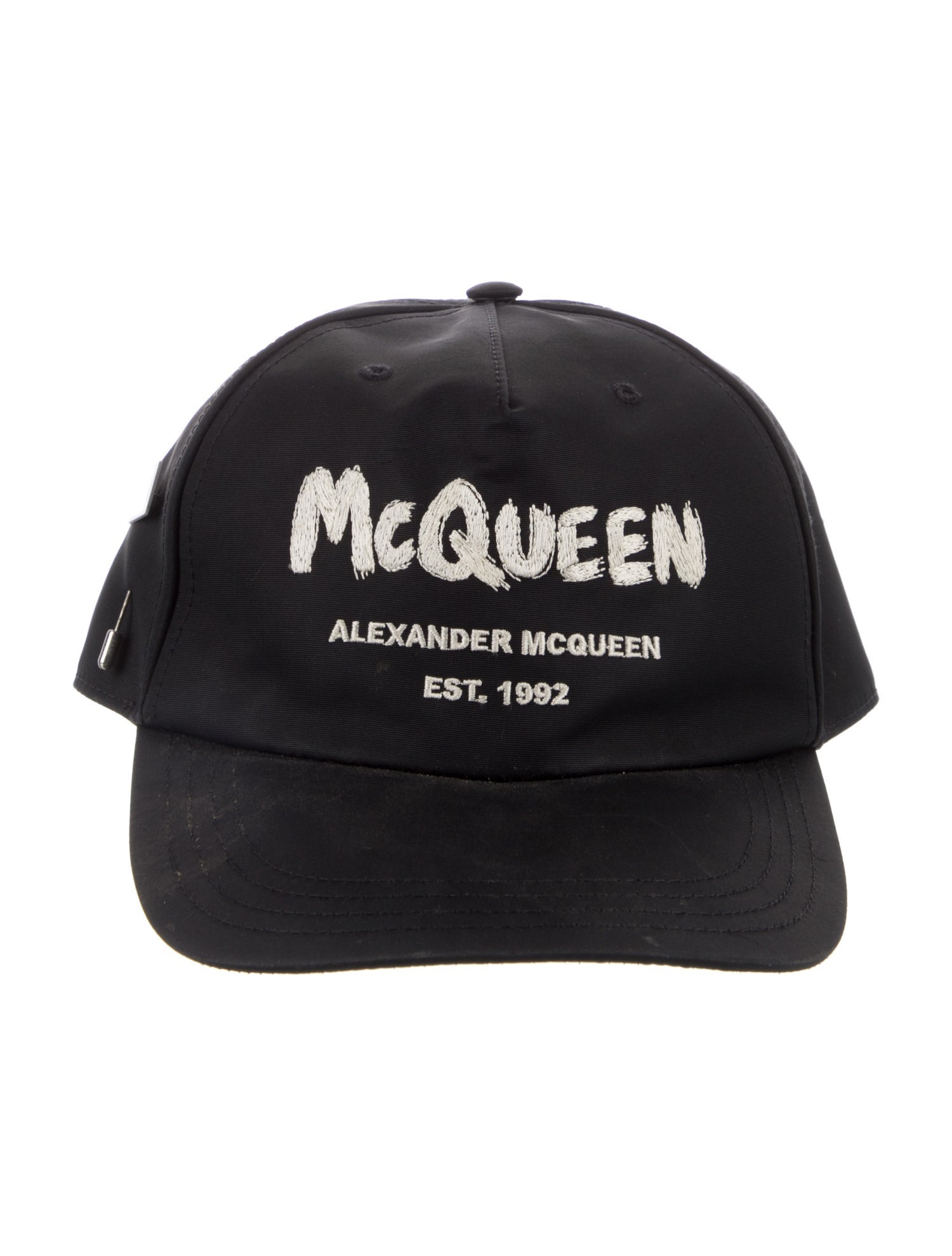 Alexander McQueen Logo Print Baseball Cap