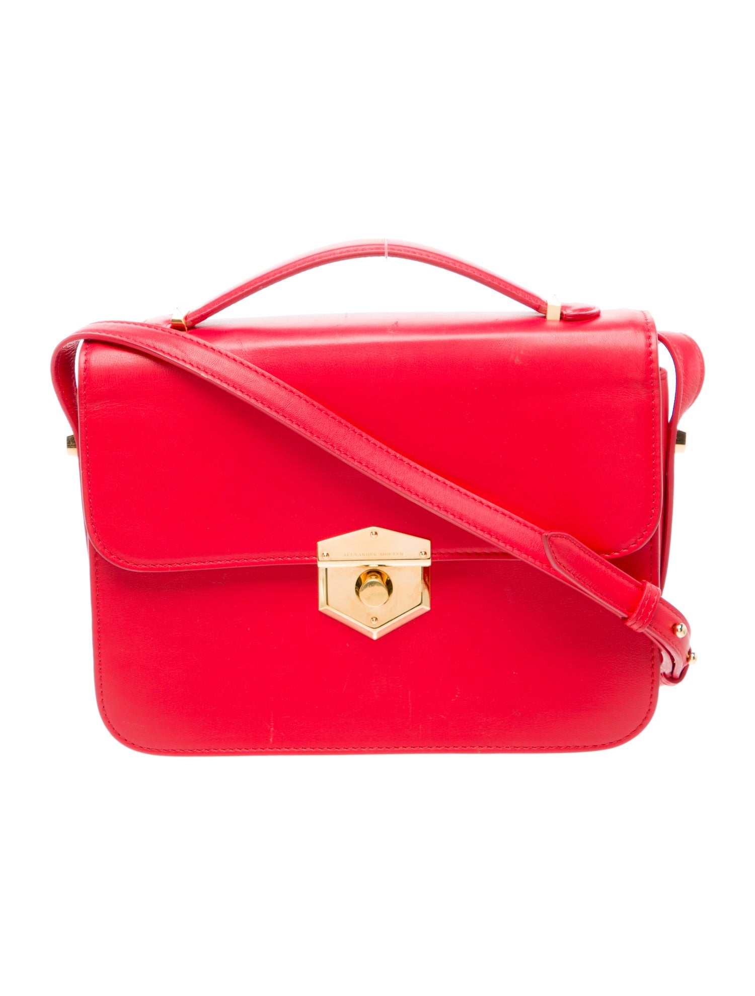 Alexander McQueen Leather Crossbody Bag